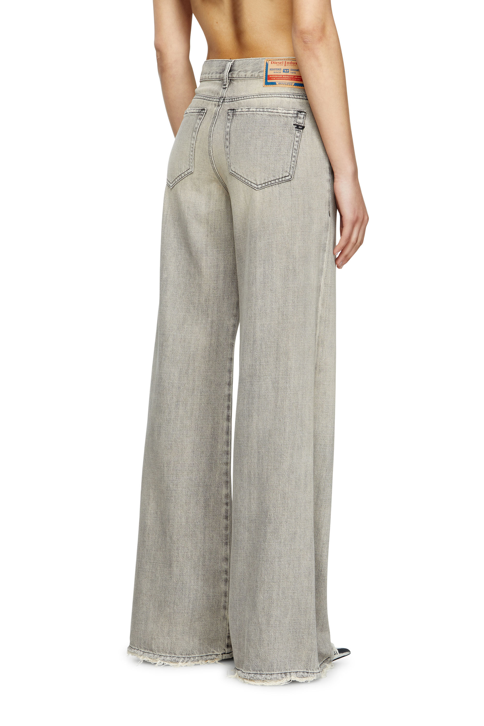 Diesel - Female's Flare Jeans 1978 D-Akemi 068RU, Grey - 4