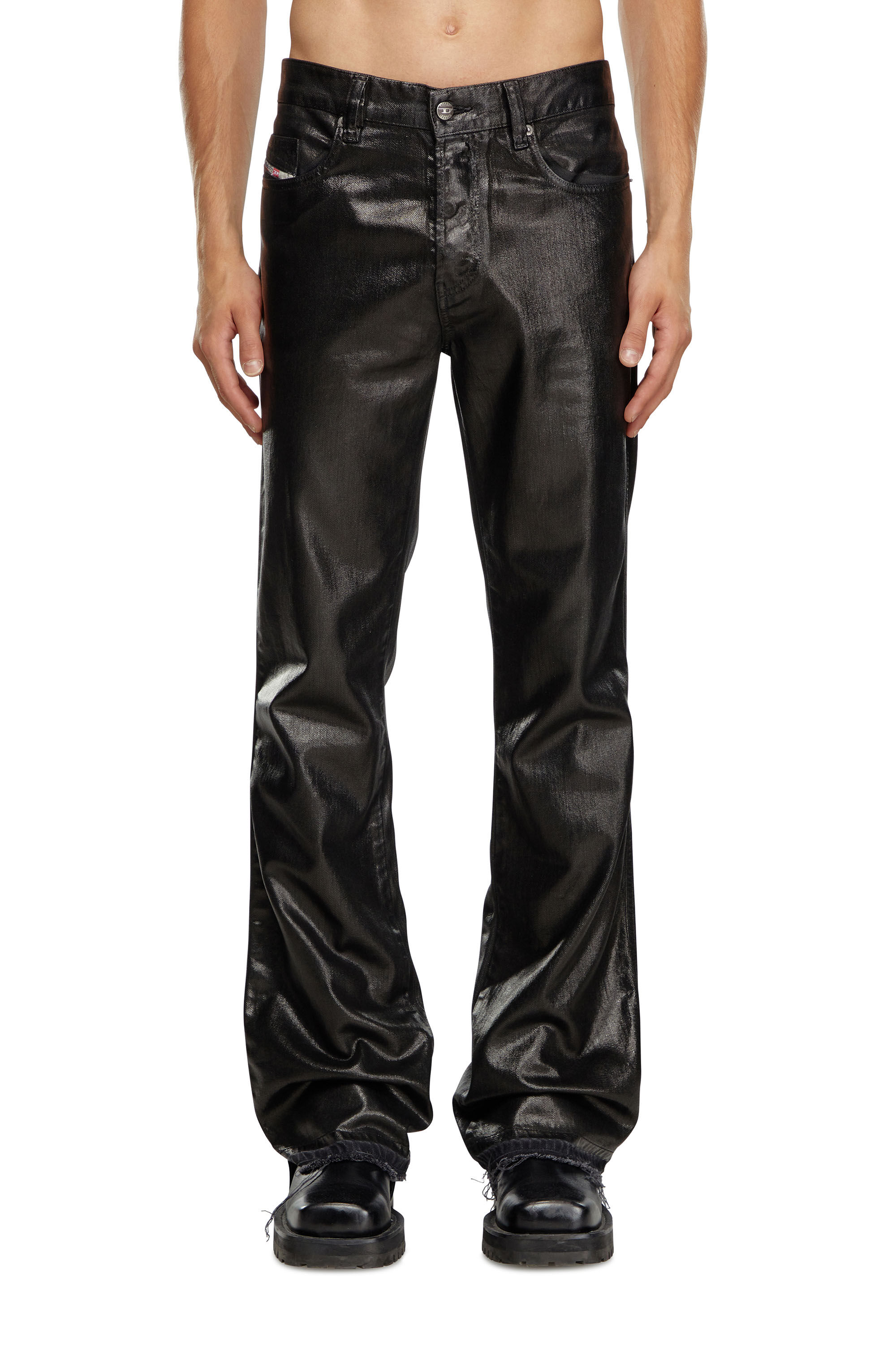 Diesel - Male Bootcut Jeans 1998 D-Buck 068MR, Black/Dark Grey - Image 3