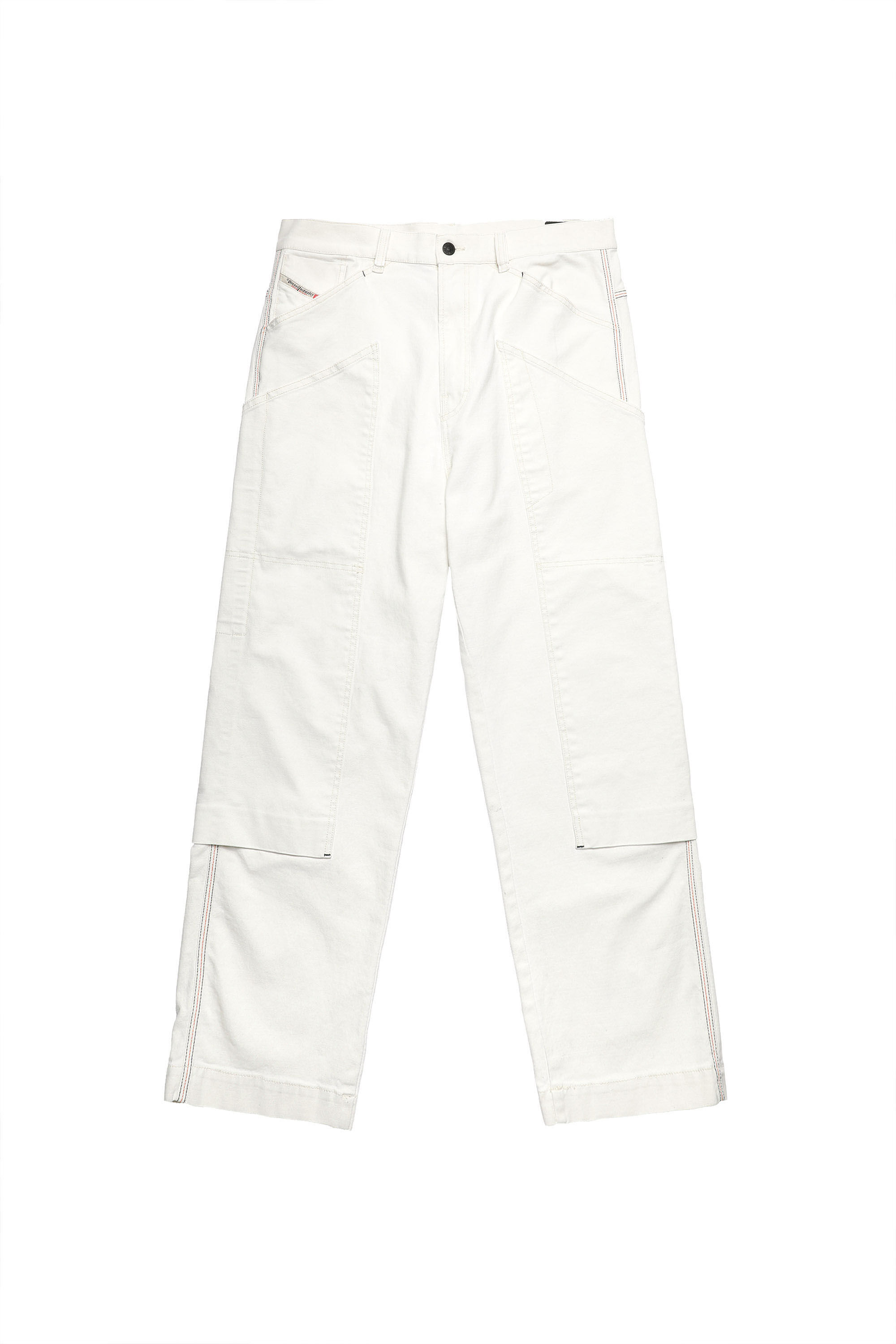 Diesel - D-Franky 009ZJ Straight Jeans, White - Image 2