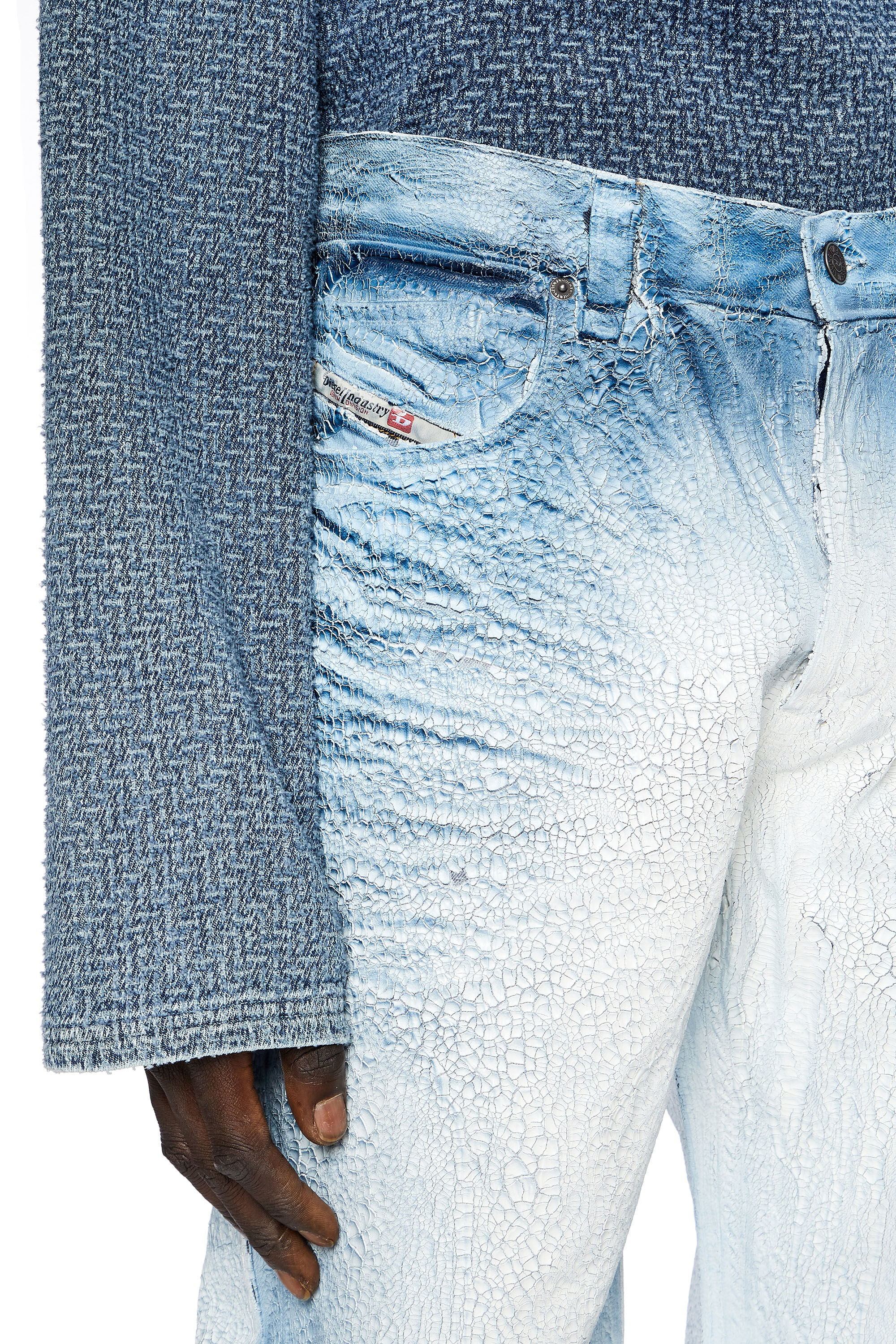 Men s Straight Jeans Light blue Diesel 2010 D Macs