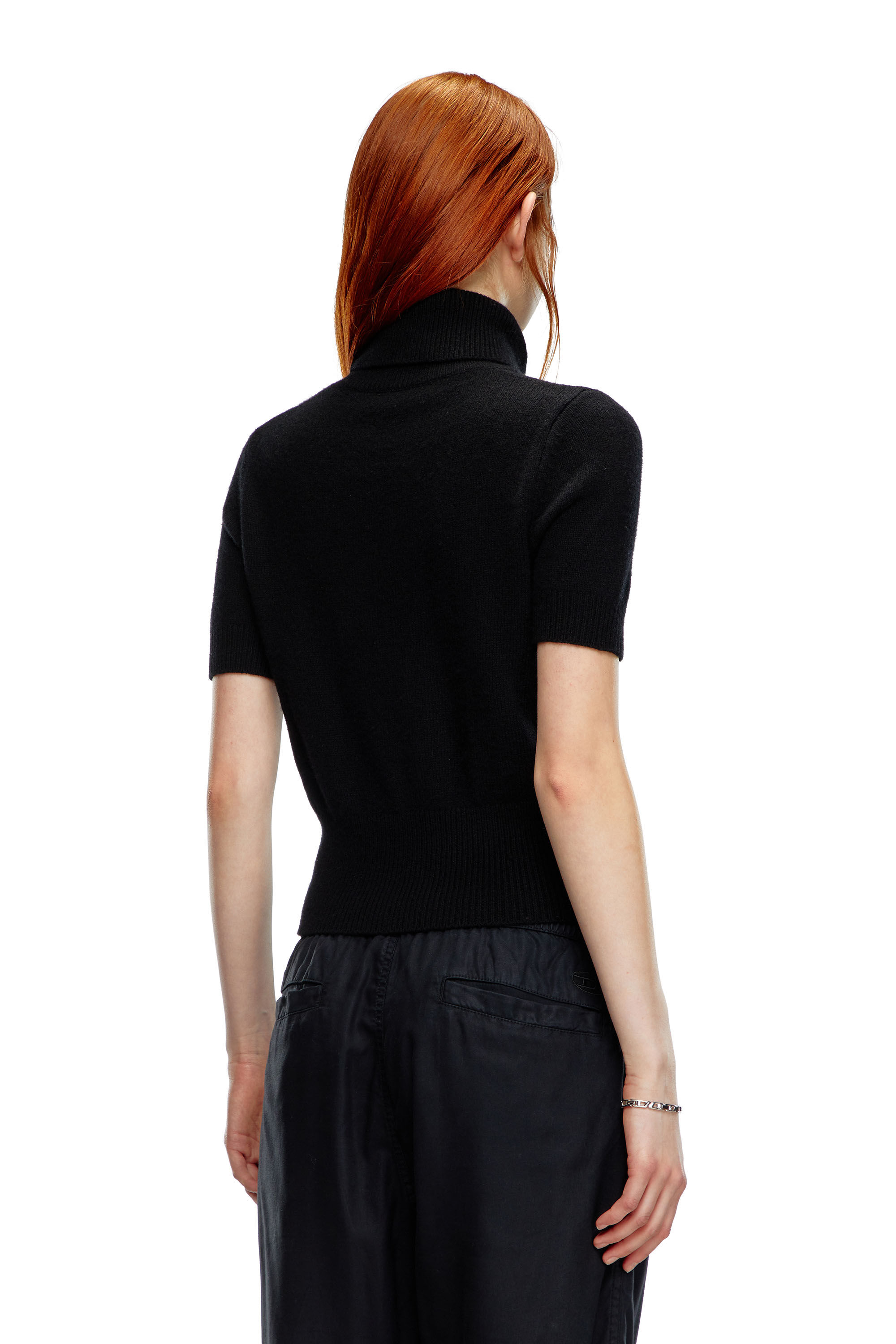 Black short sleeved jumper clearance