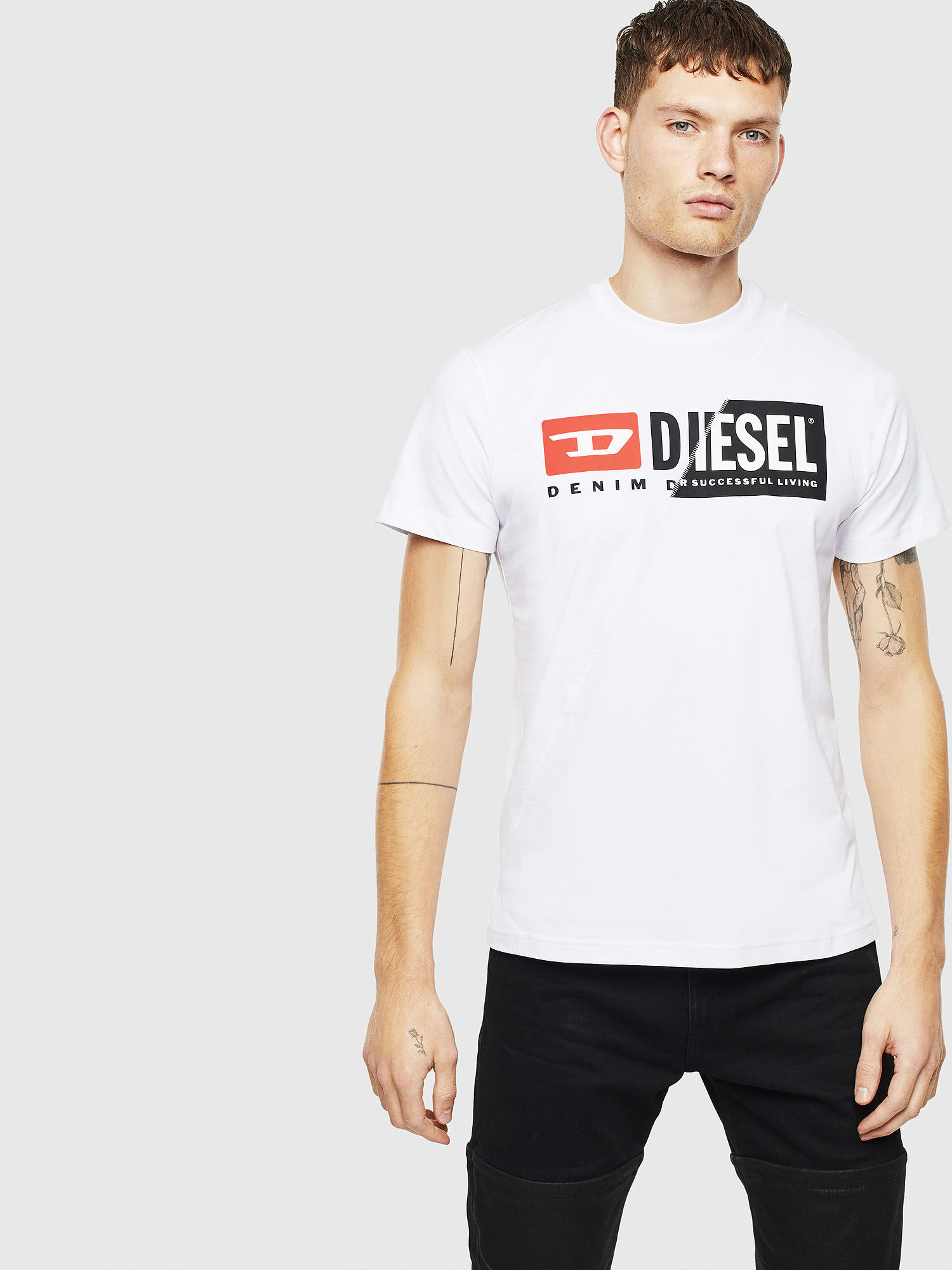 diesel t shirt white