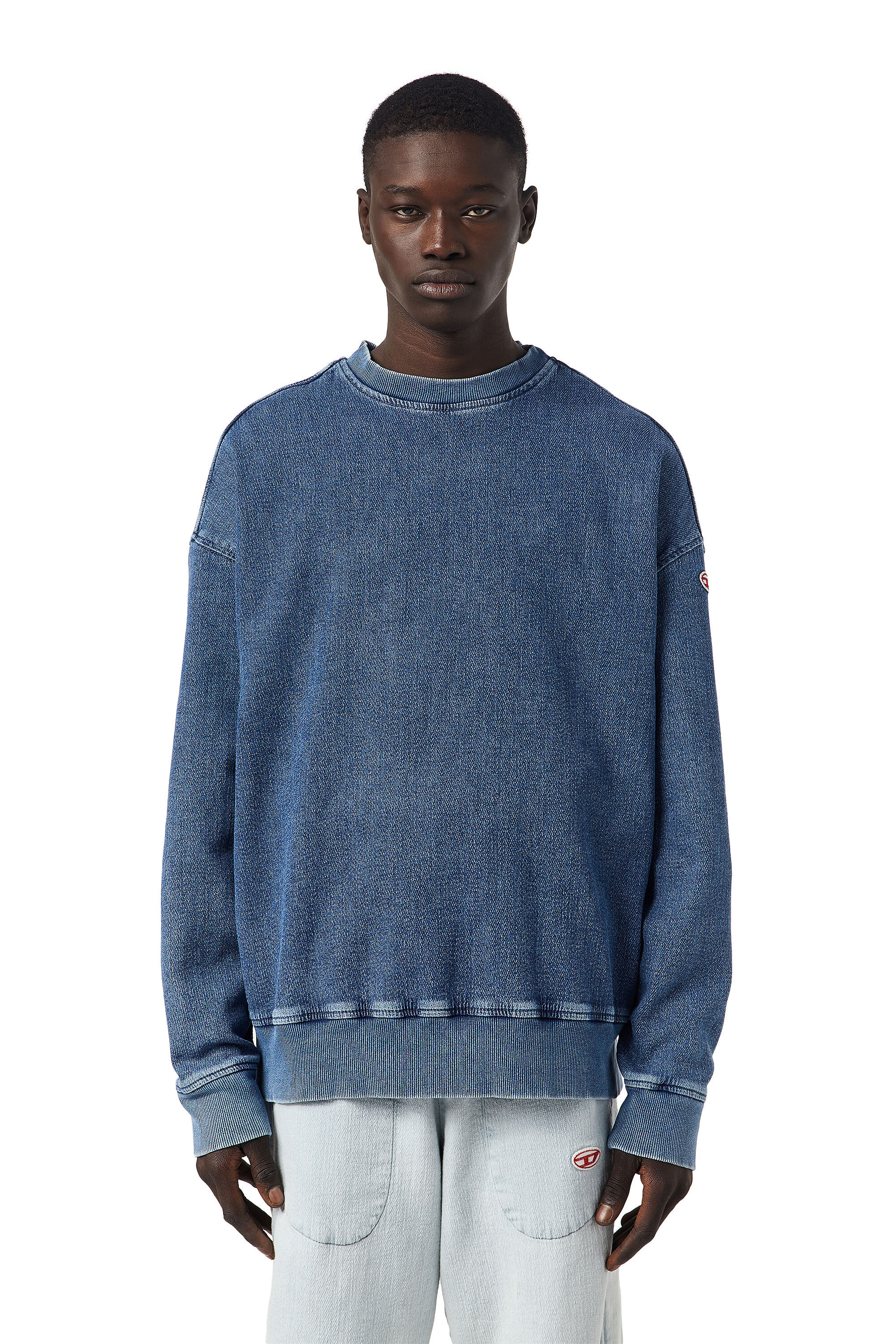 Sweater denim discount