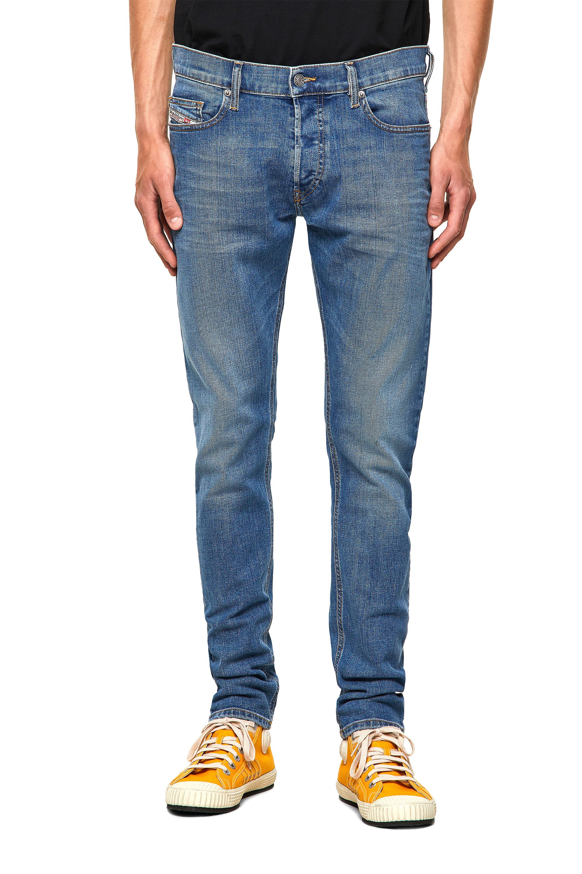 Diesel - D-Luster 009ZR Slim Jeans, Bleu Clair - Image 3