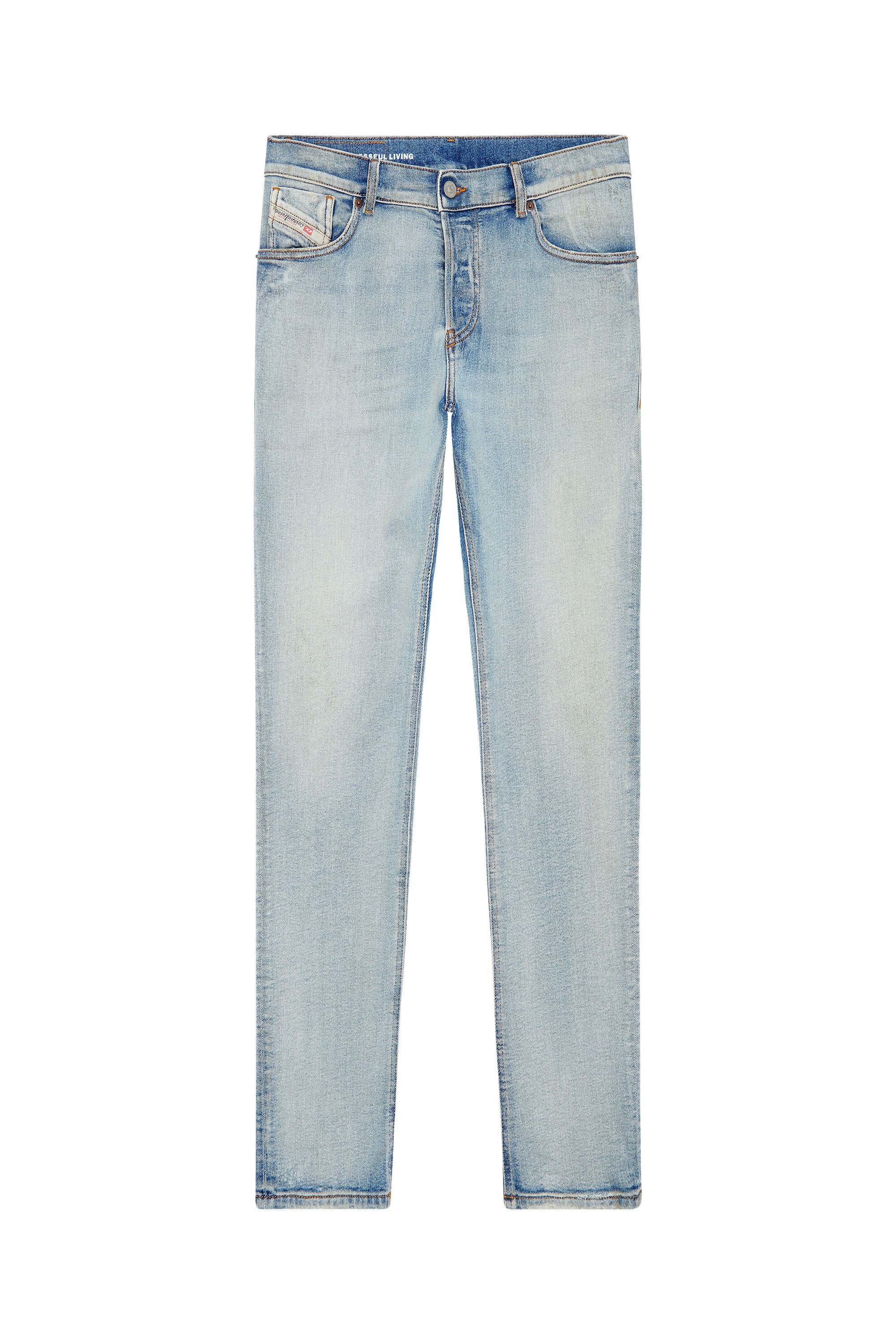 Diesel - Straight Jeans 1995 D-Sark 09E84, Bleu Clair - Image 2