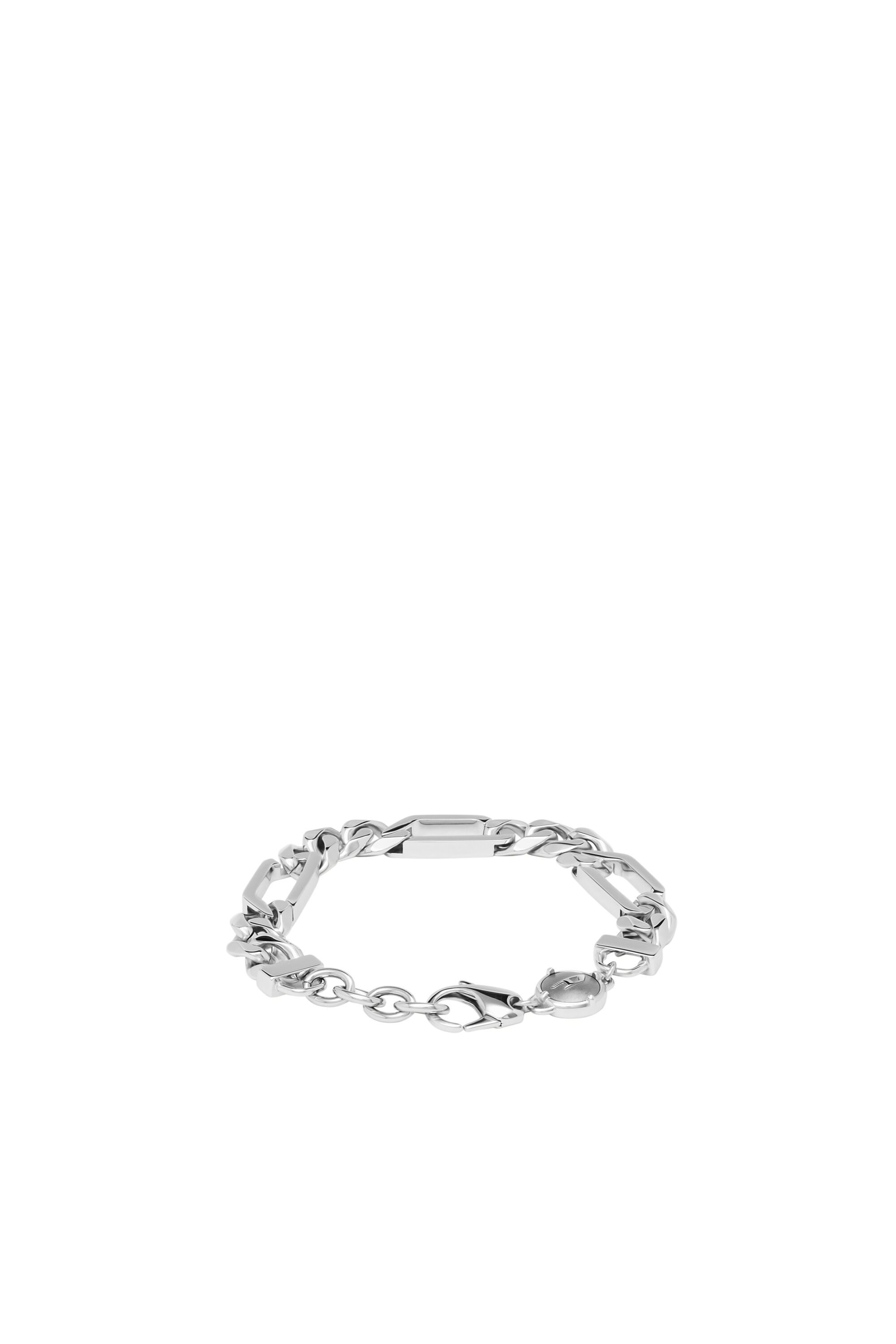 Diesel - DX1351, Unisex Stainless steel chain bracelet in Silver - Image 2