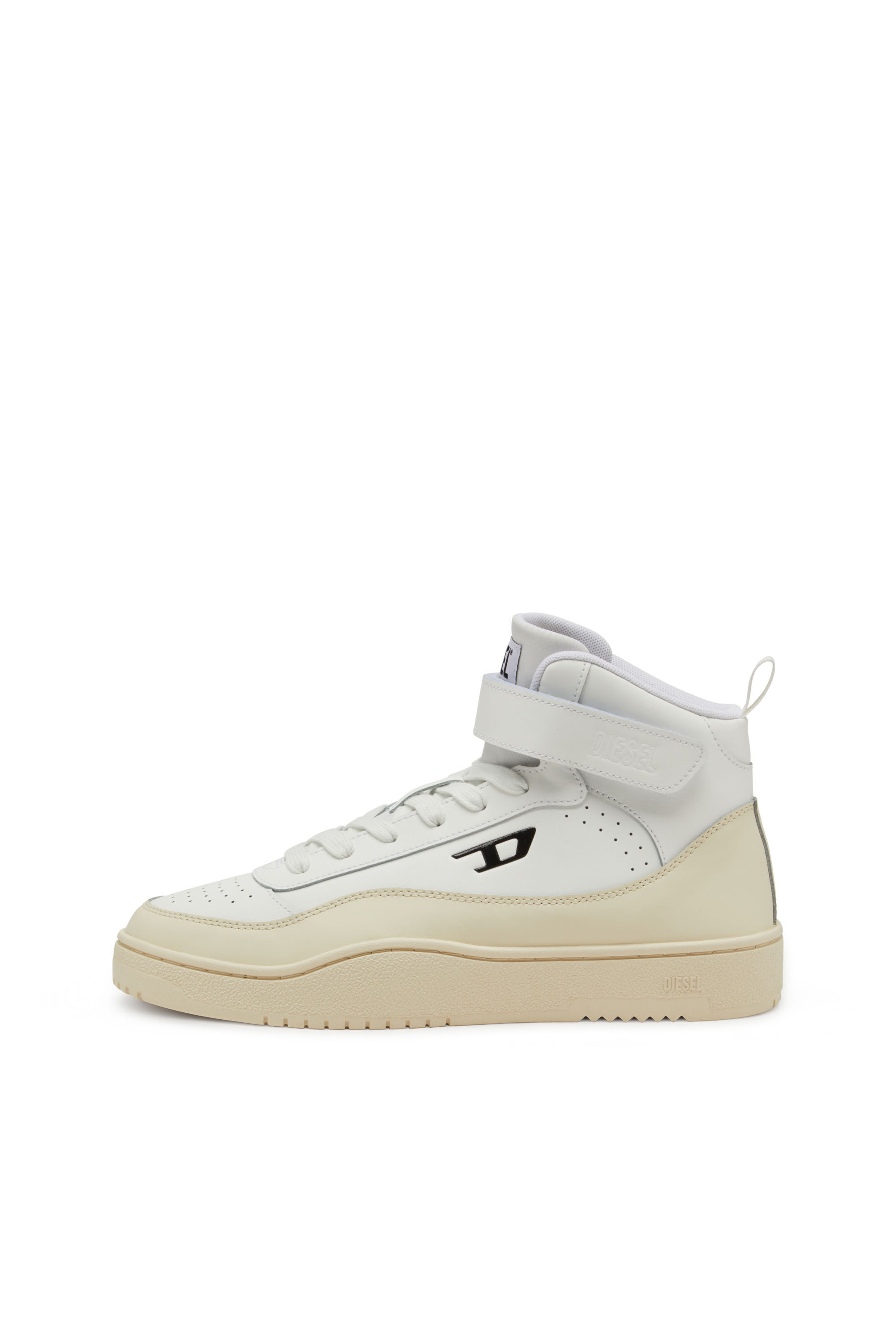 Diesel - S-TRACKER-D MID, Male's S-Tracker-D-Mid top sneaker in White - 7