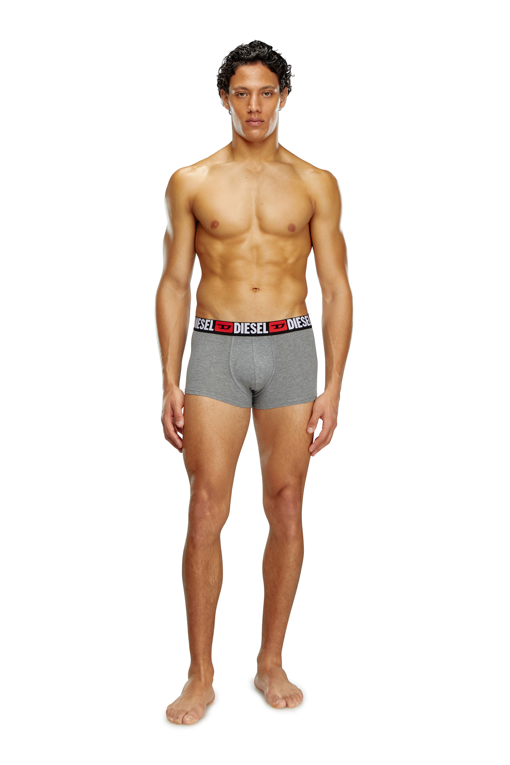 Diesel - UMBX-DAMIENTHREEPACK, Lot de trois boxers avec taille ornée du logo sur toute la surface Homme in Polychrome - 2