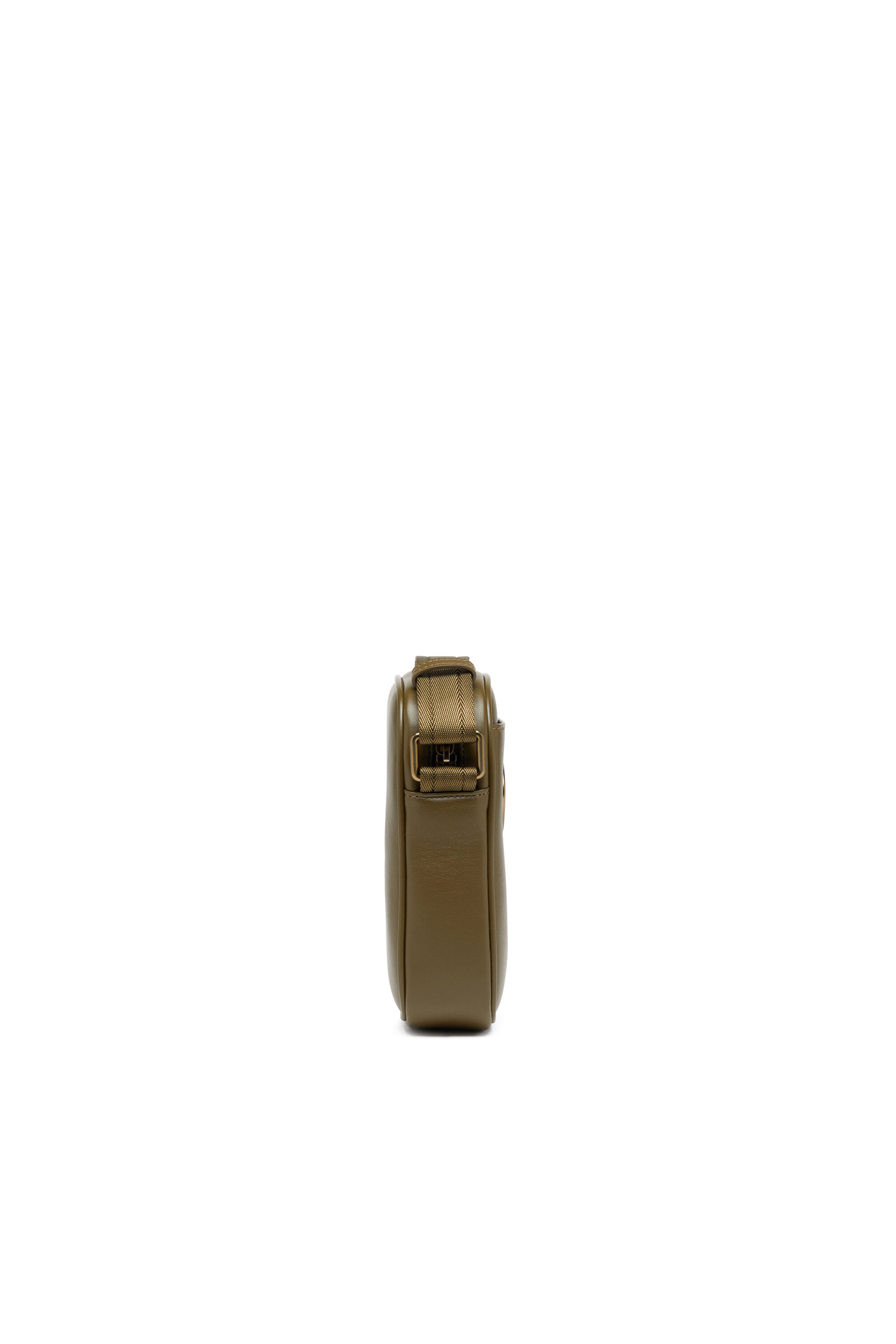 Diesel - HOLI-D CROSSBODY, Male's Holi-D-Crossbody bag in PU and neoprene in Military Green - 4