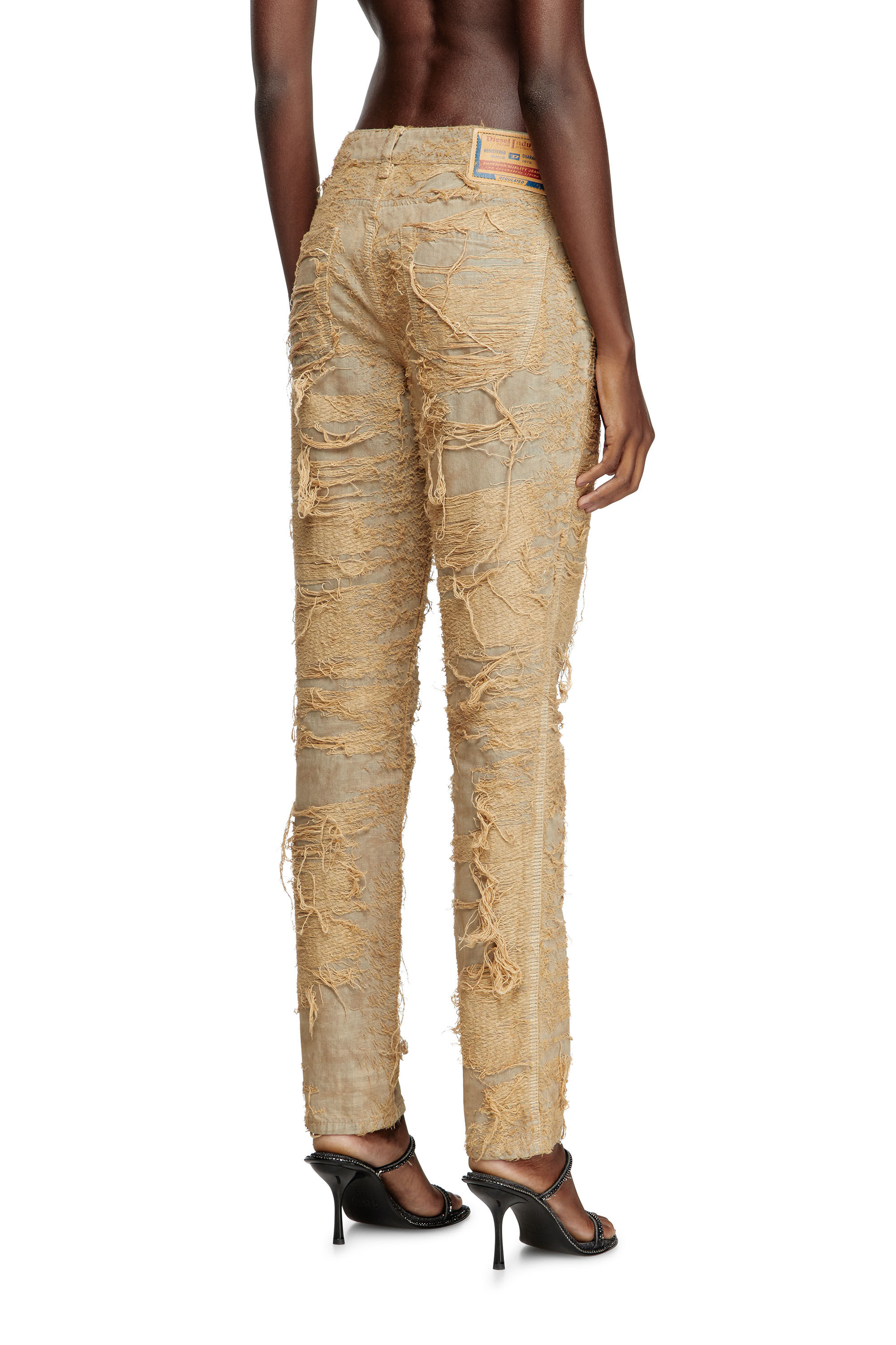 Diesel - Female's Slim Jeans 1992 D-Jiann 007AZ, Beige - 5