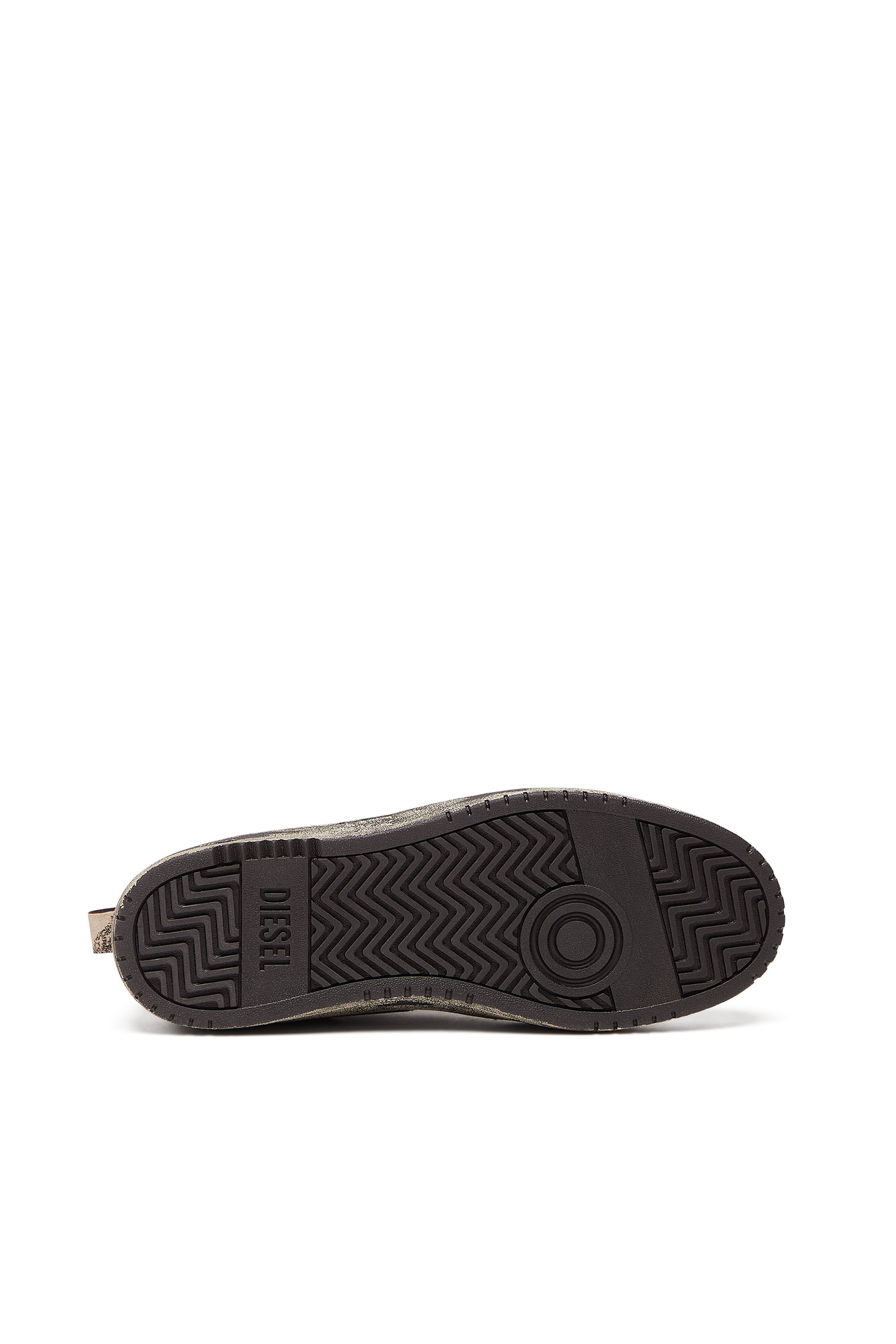 Diesel - S-UKIYO V2 MID, Male's S-Ukiyo V2 Mid - High-top camo sneakers with peel-off effect in Pink/Black - 5