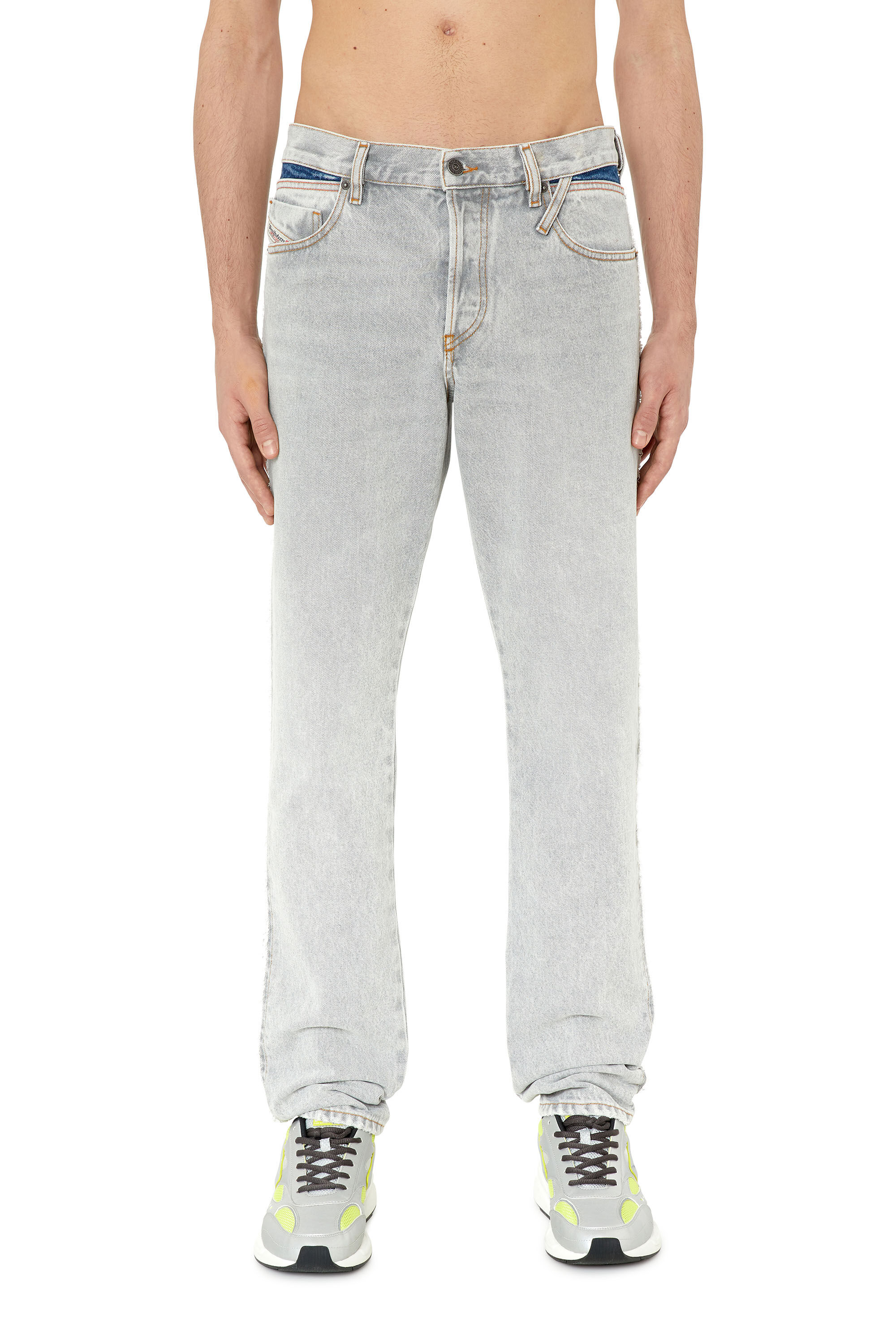 Diesel light top grey jeans
