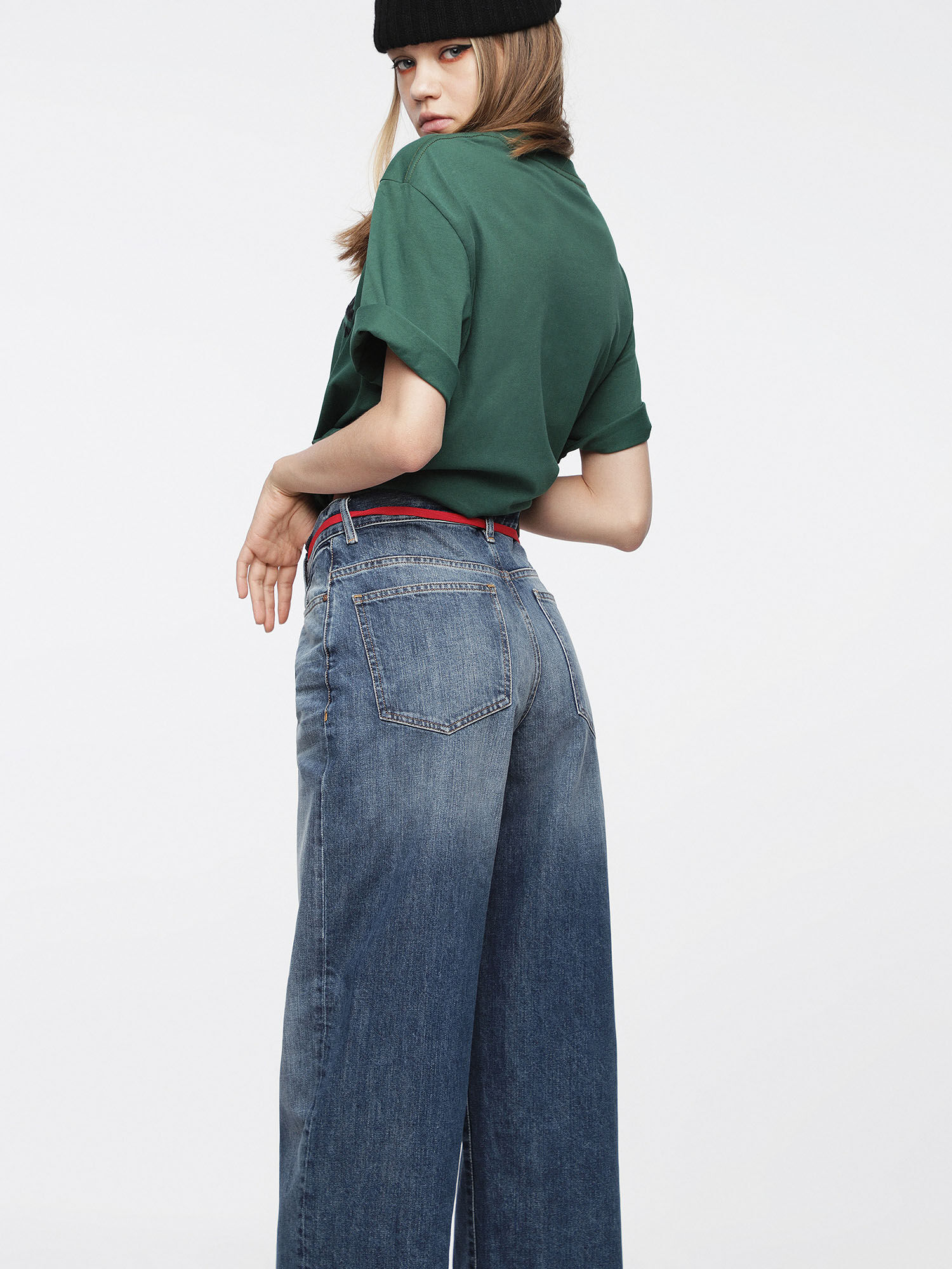 Diesel best sale widee jeans