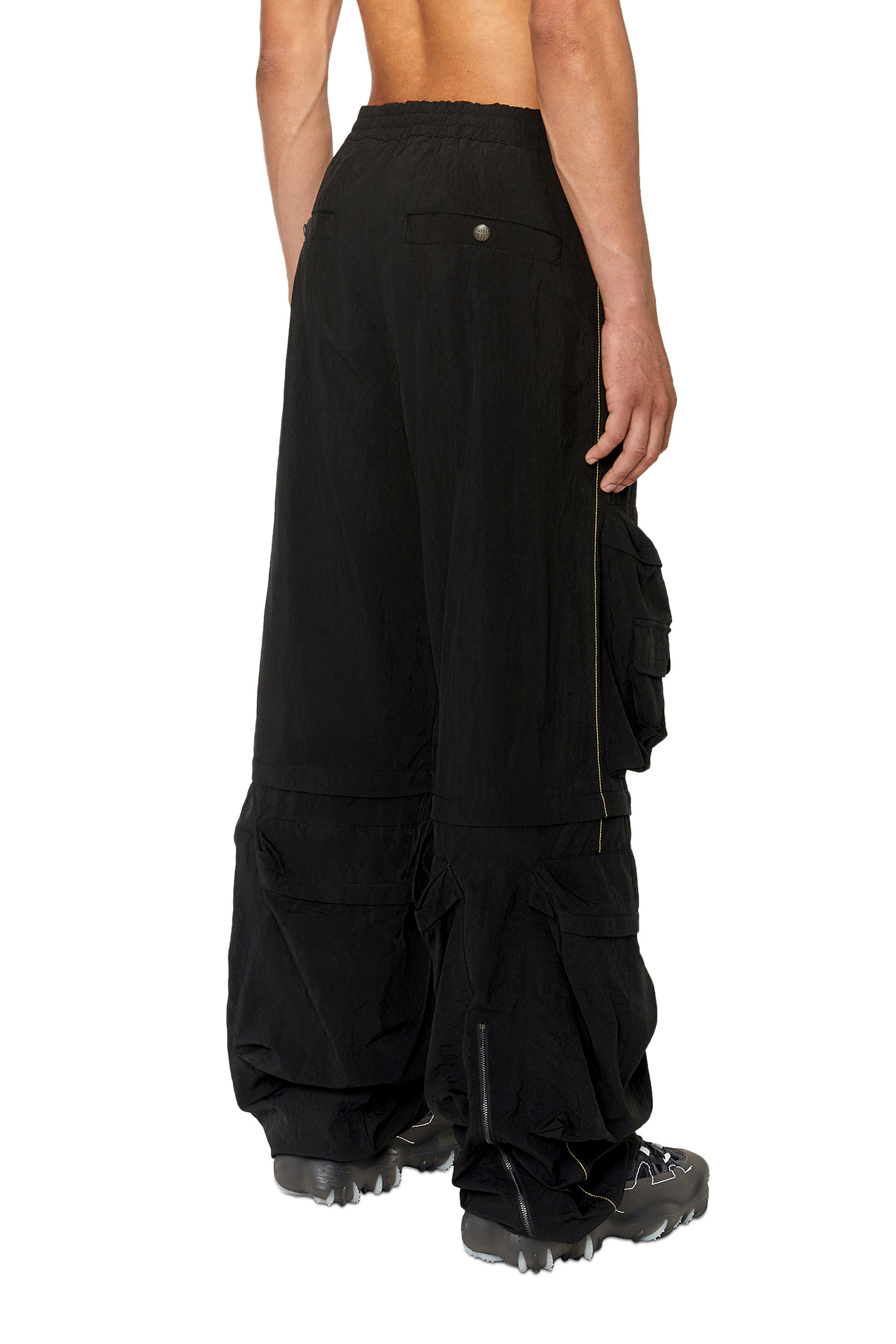Pantalon toile noir clearance