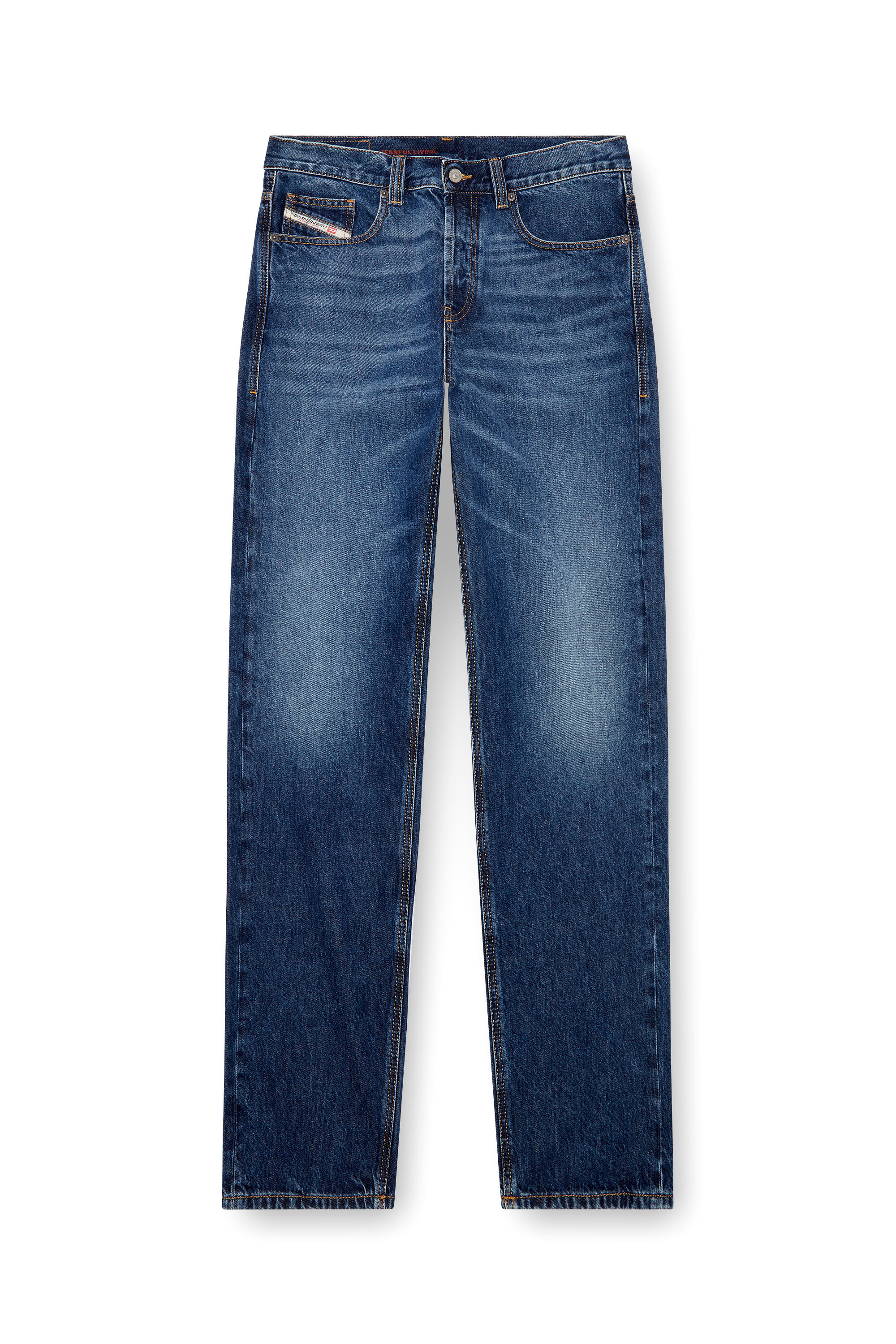 Diesel - Male Straight Jeans 2010 D-Macs 09I27, Dark Blue - Image 2