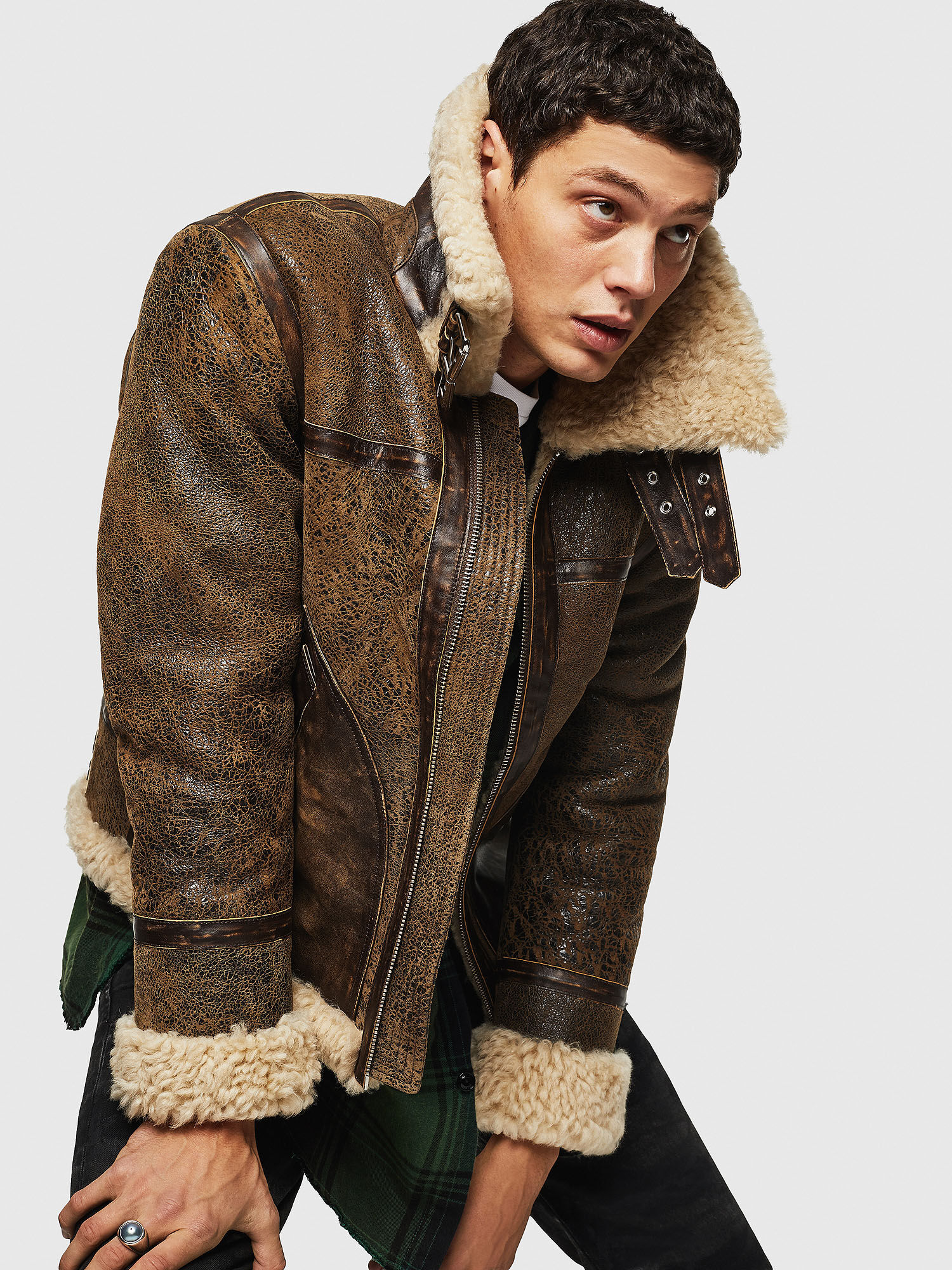Diesel shearling deals