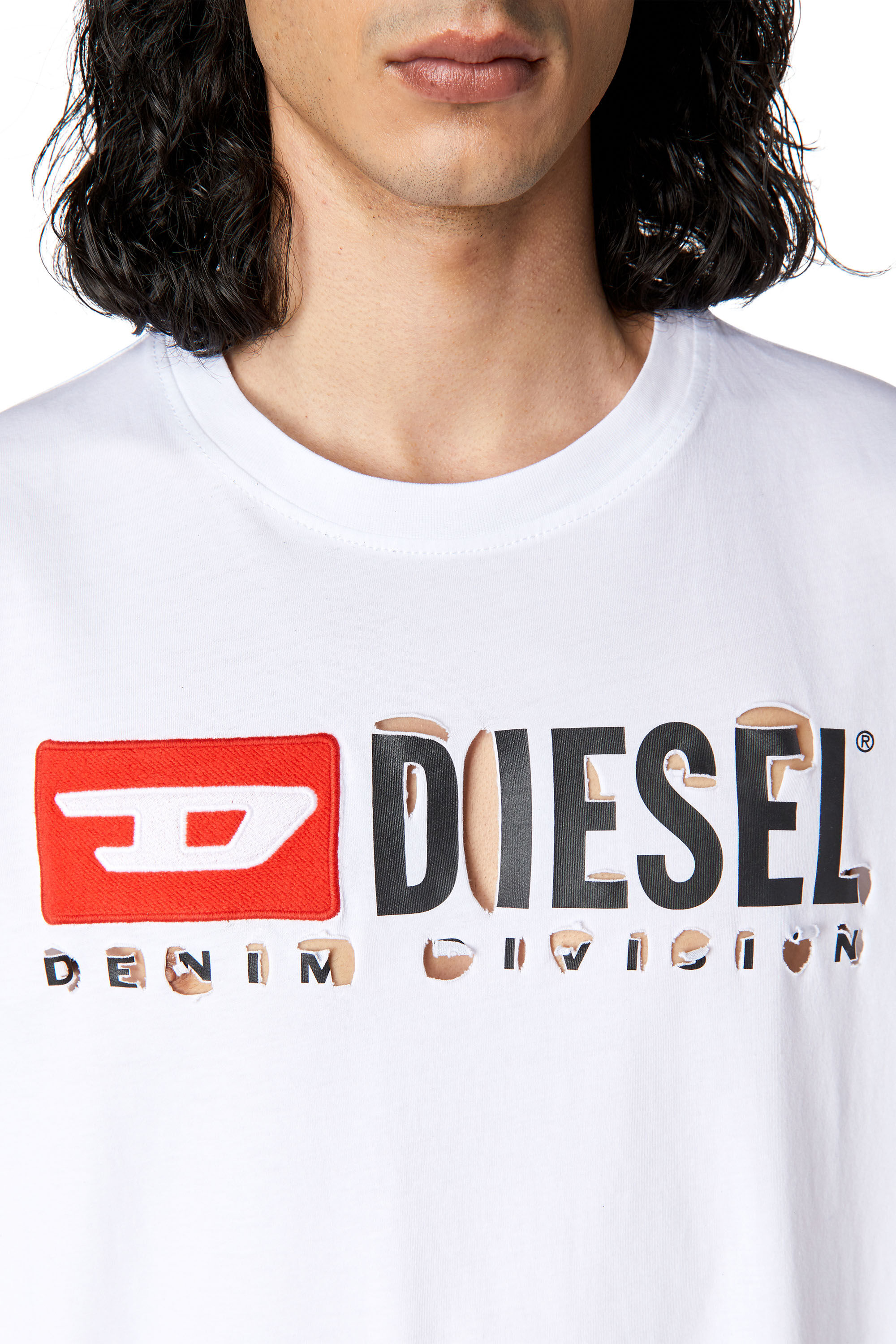 Diesel - T-JUST-DIVSTROYED, Blanc - Image 4
