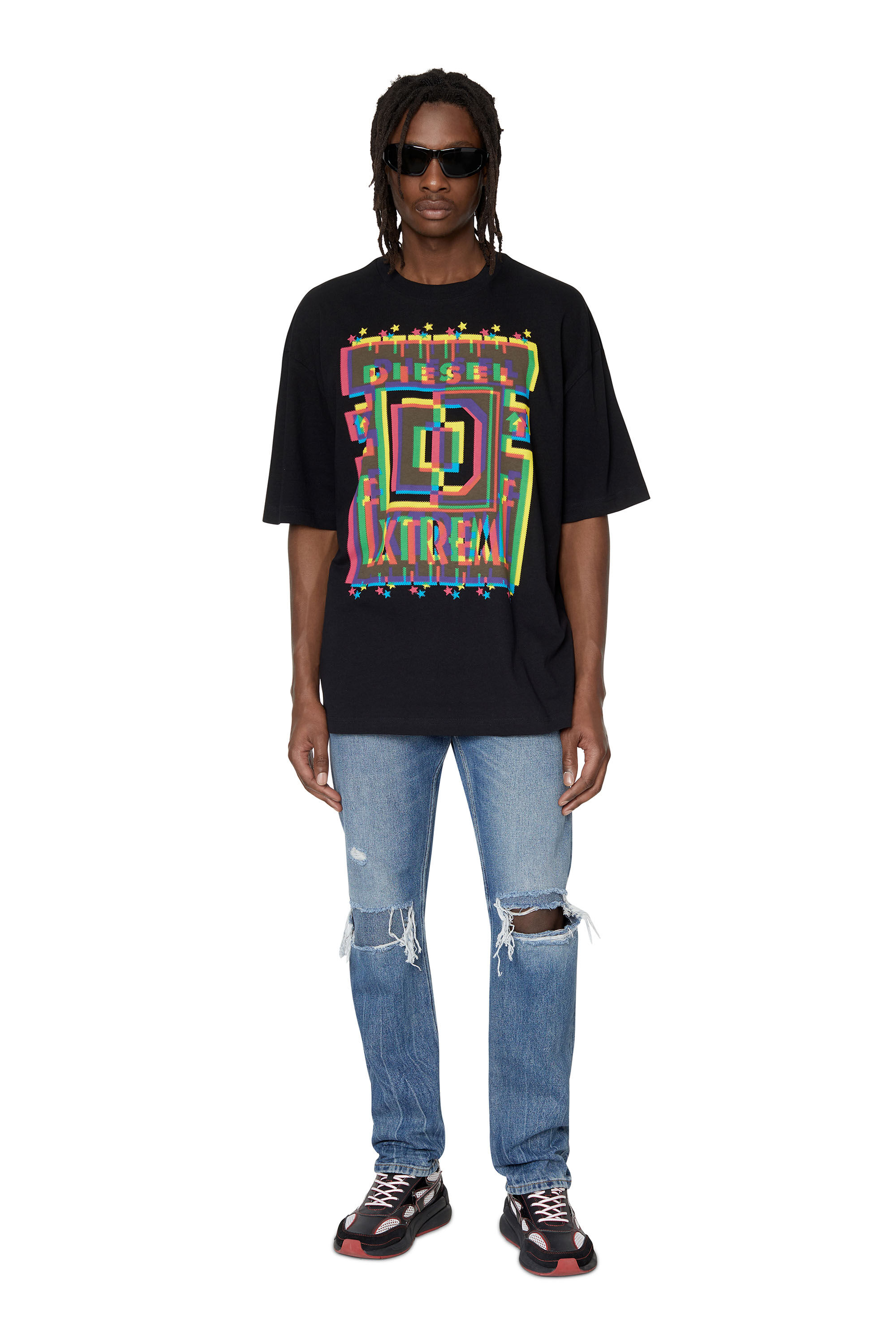 Diesel - T-WASH-E2, Noir - Image 1