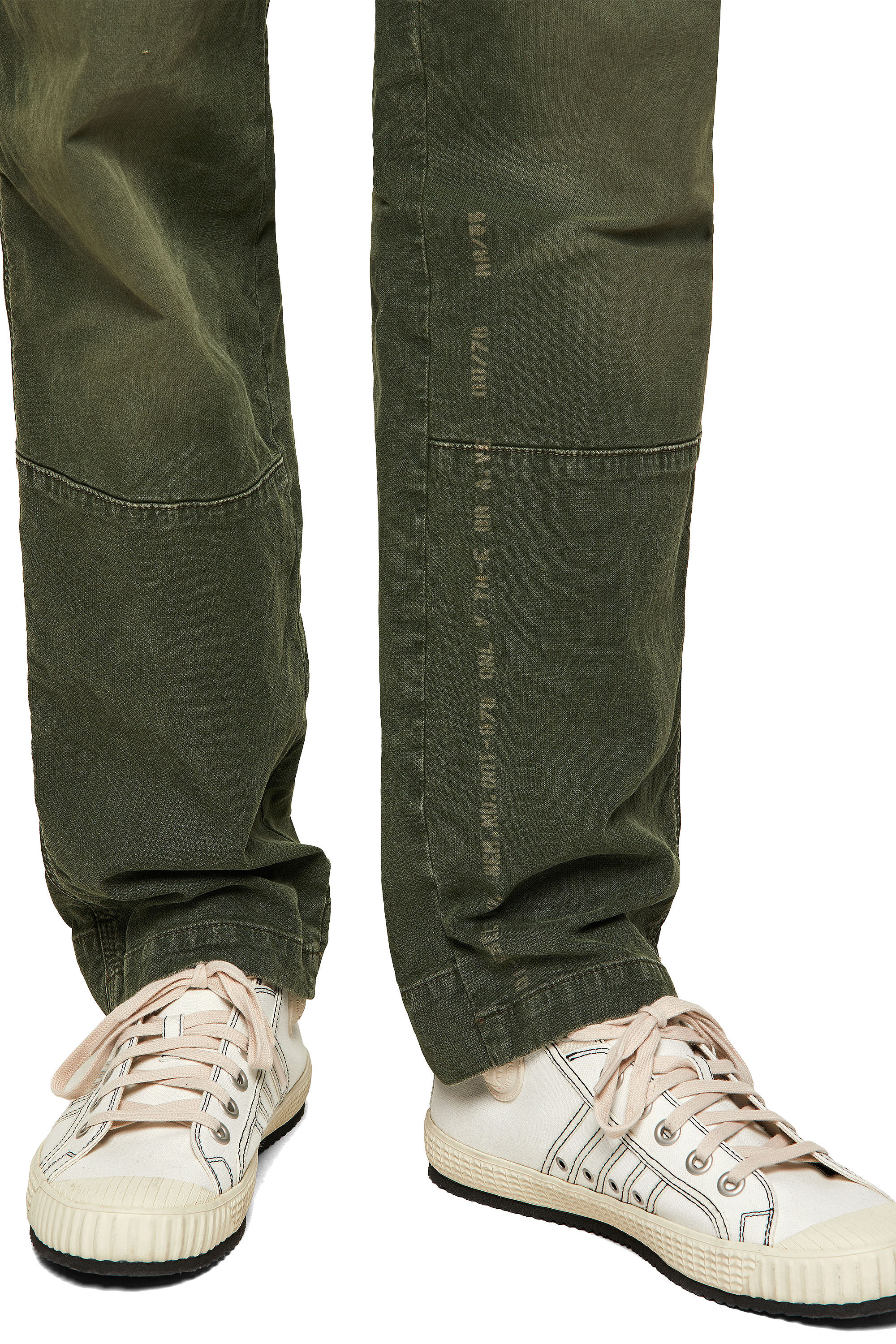 Diesel - D-Azerr JoggJeans® 069WH Straight, Military Green - Image 5