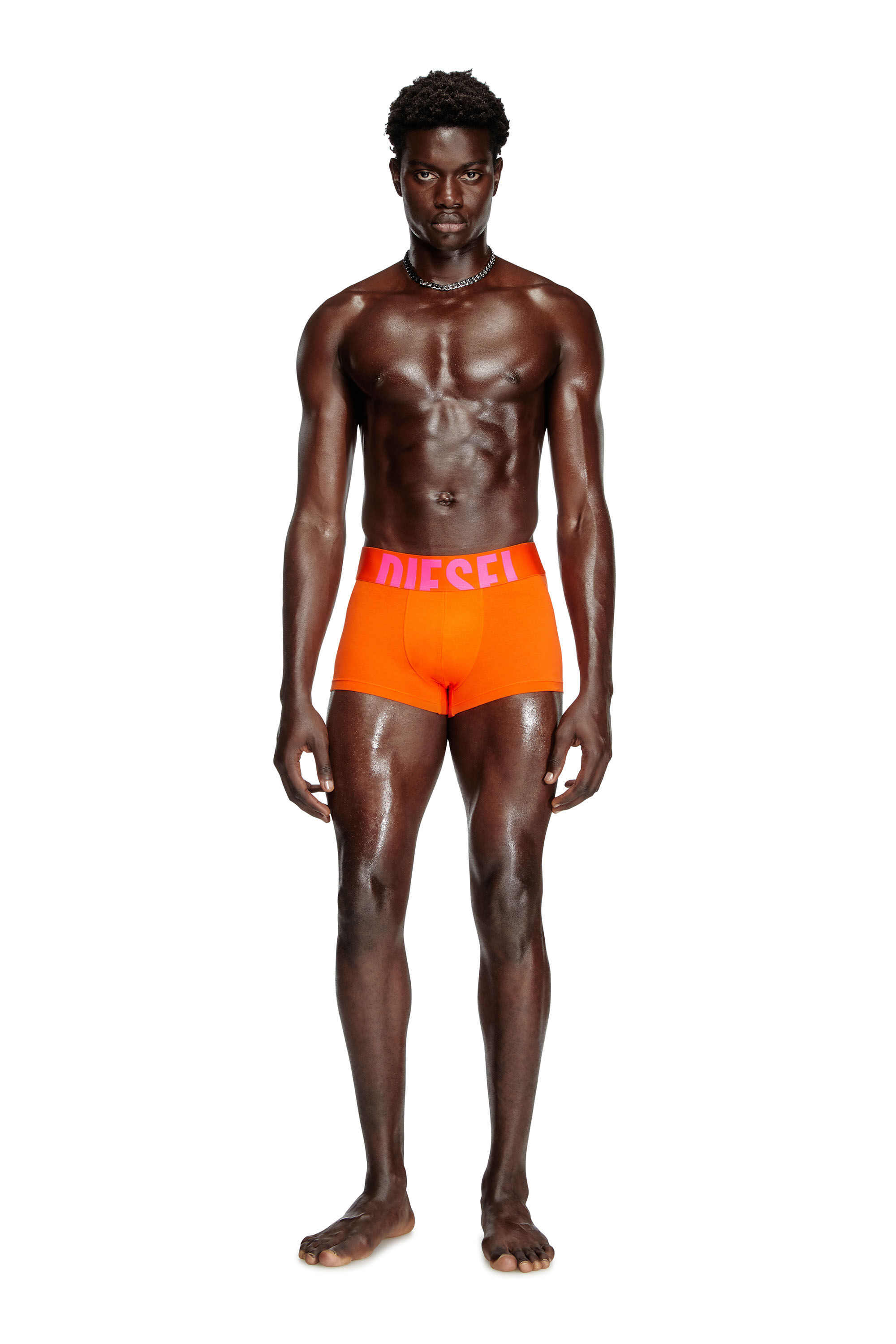 Diesel - UMBX-DAMIENTHREEPACK-5.5EL, Lot de trois boxers en coton stretch Homme in Polychrome - 2