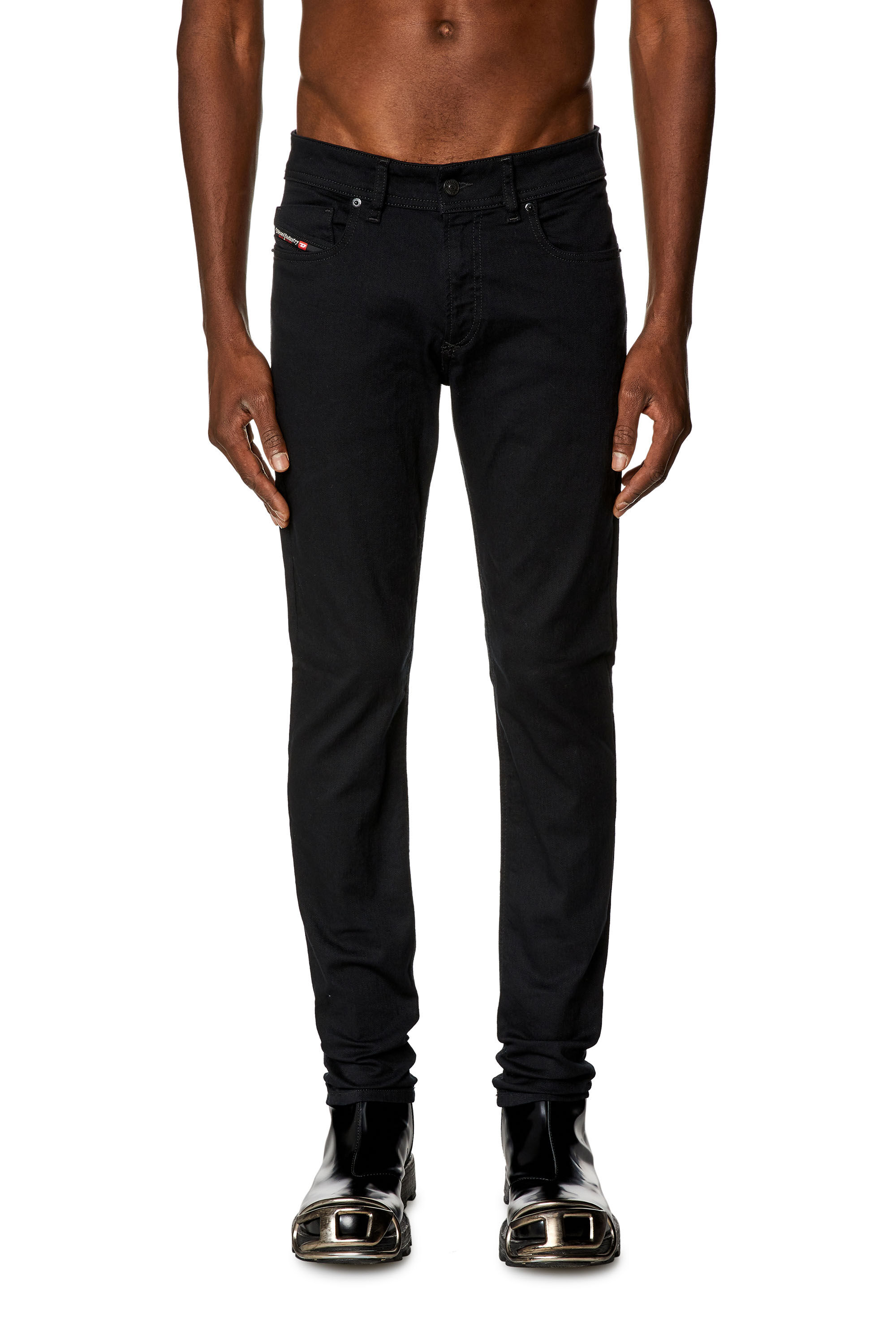 Black diesel cheap skinny jeans