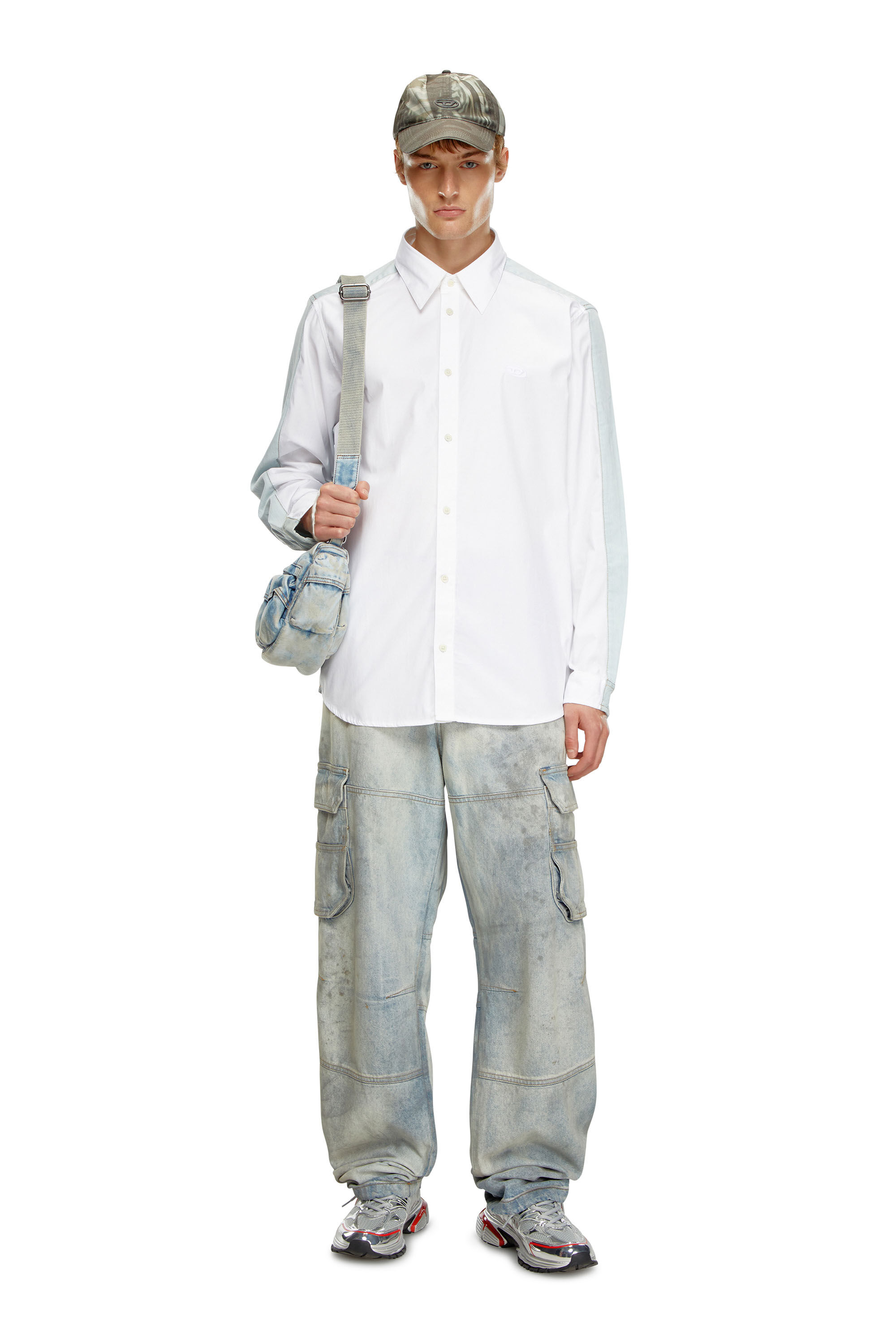 Diesel - S-SIMPLY-DNM, Blanc/Bleu - Image 1