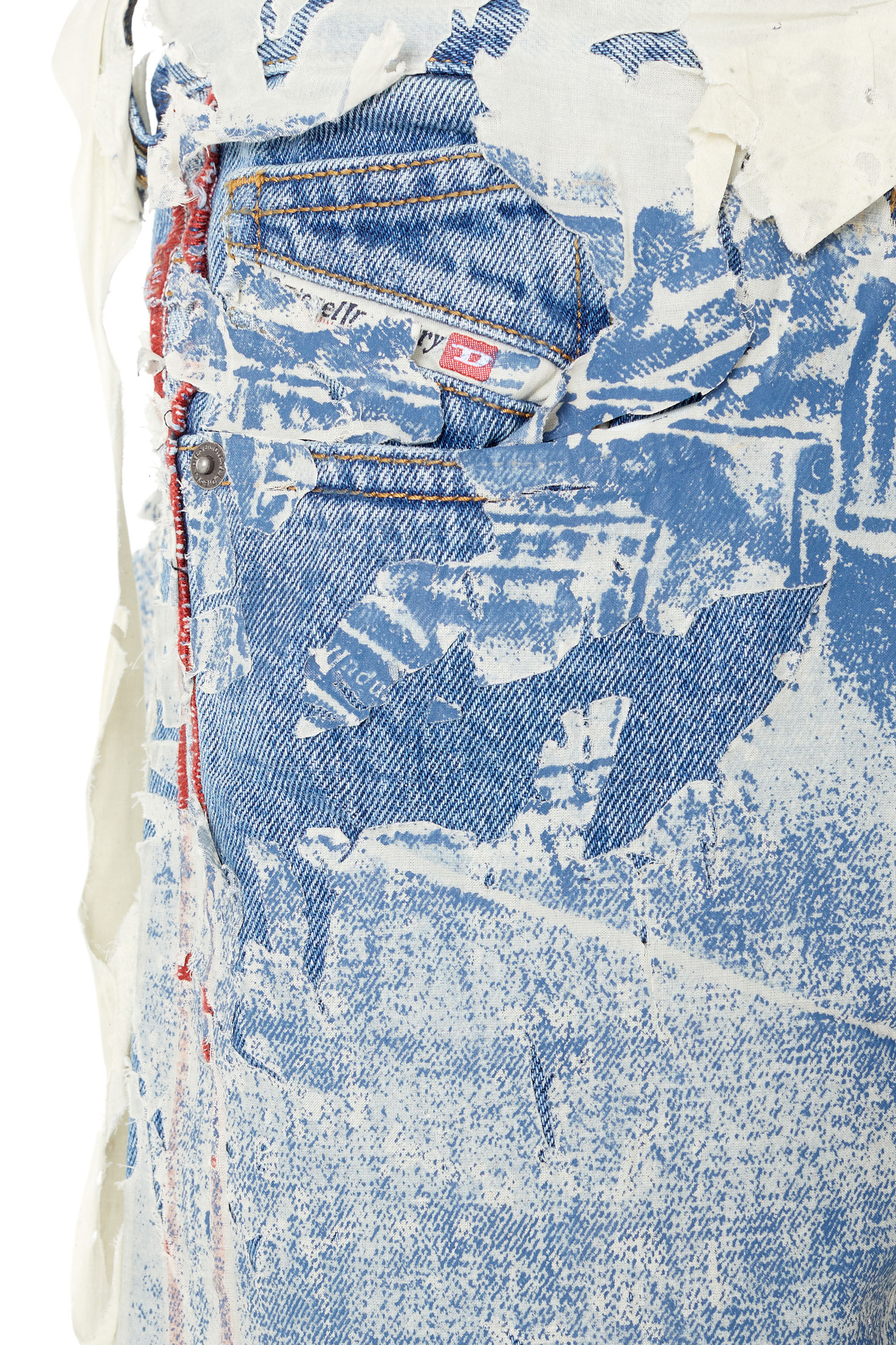 Diesel - Straight Jeans 2010 D-Macs 007K3, Light Blue - Image 6