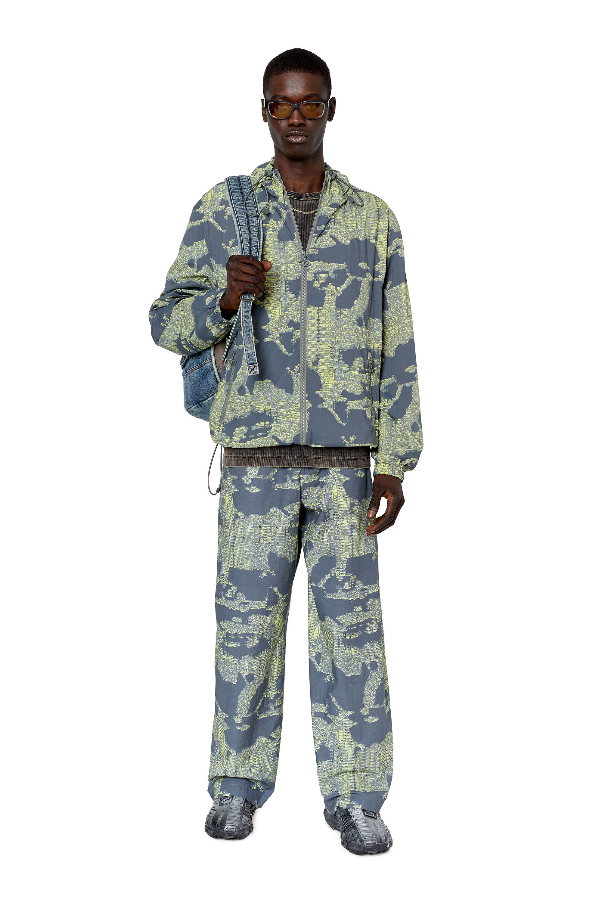 Diesel camo sales jacket