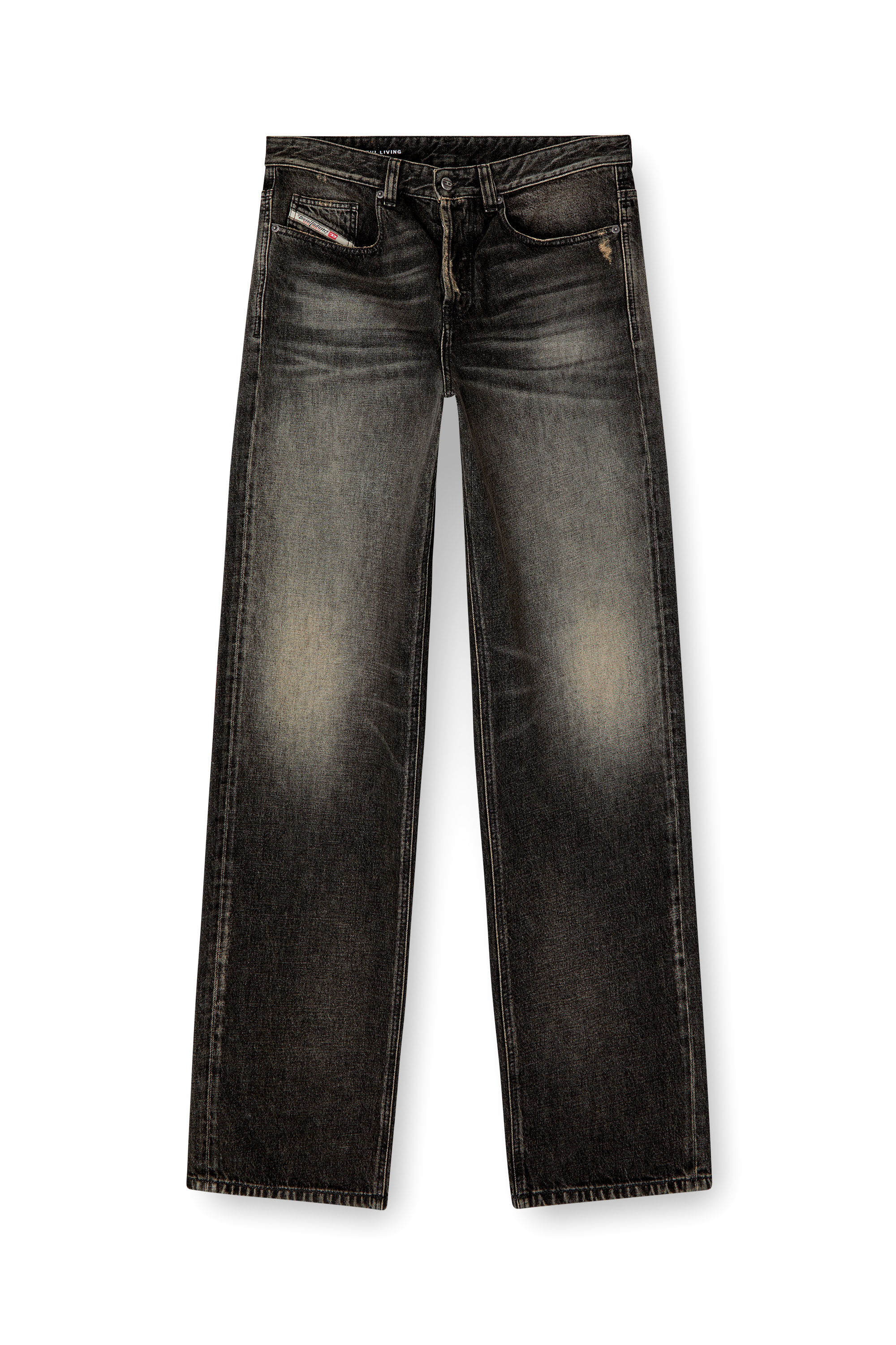 春早割 Men's Relaxed D-Macro 2001 Diesel | Grey Black/Dark | Jeans パンツ