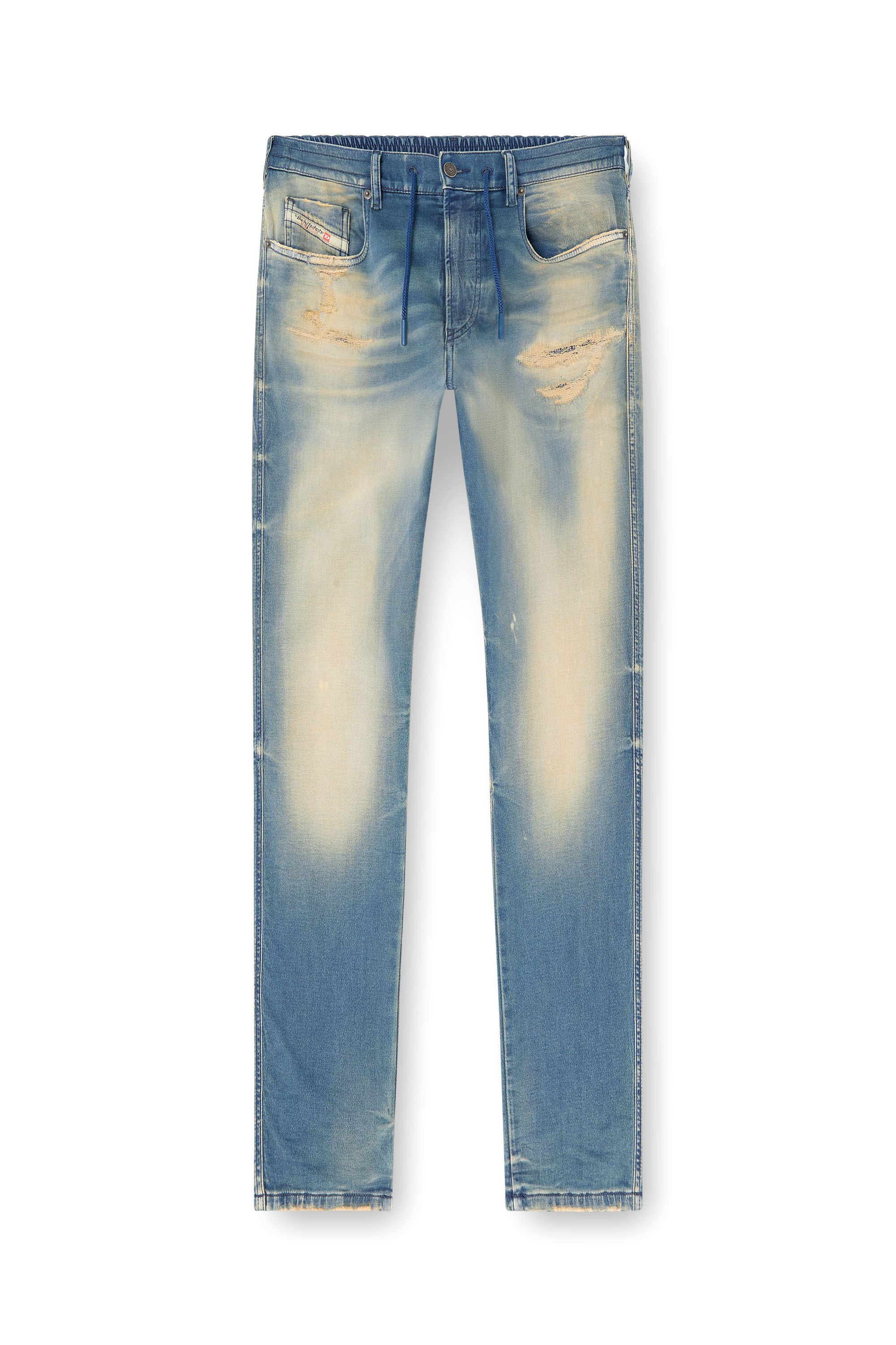Diesel - Male's Slim 2060 D-Strukt Joggjeans® 068PP, Medium Blue - 2