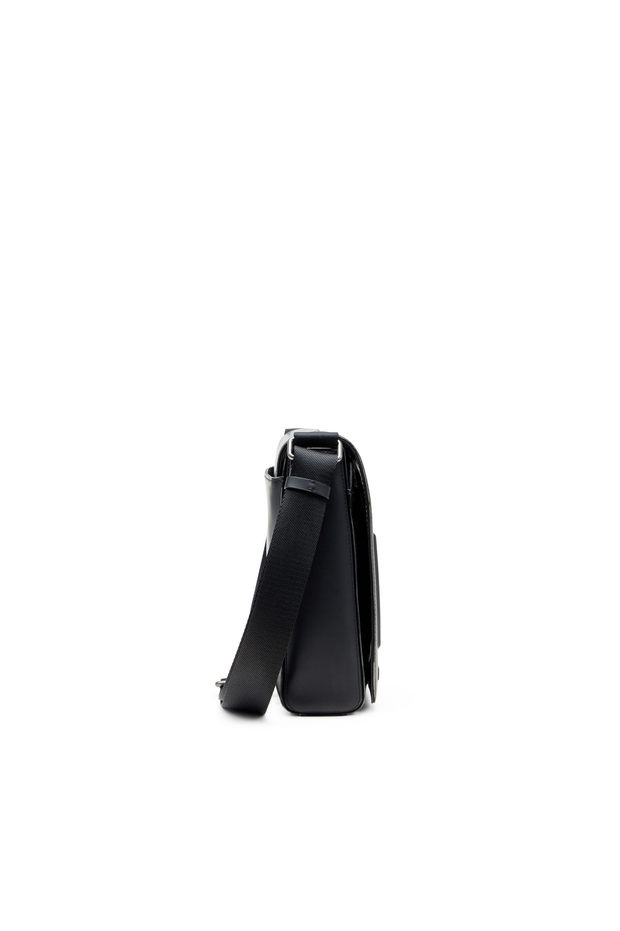 Diesel - DSL 3D MESSENGER S X, Dsl 3D-Sac Messager en PU brossé Homme in Noir - 4