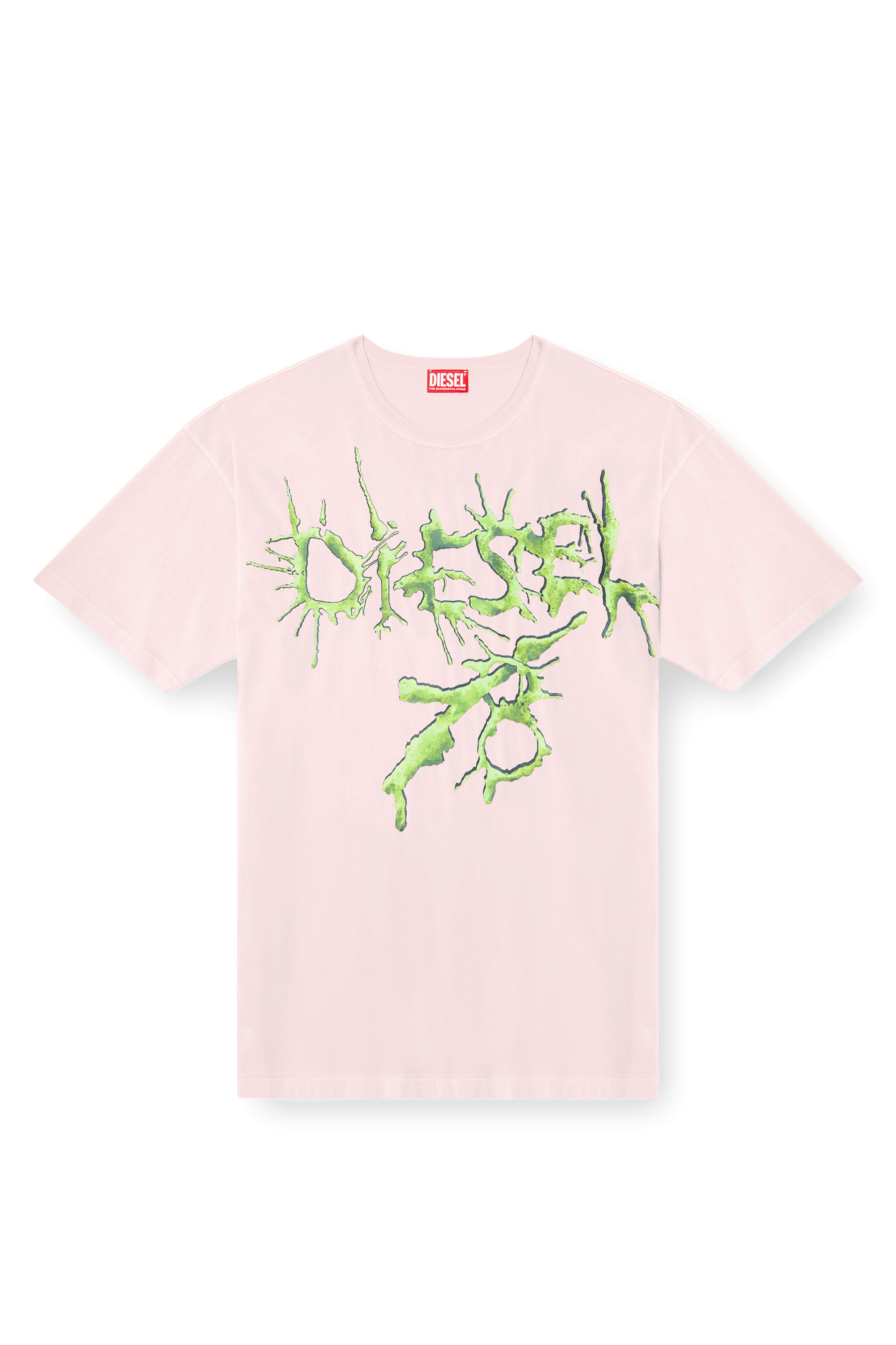 Diesel - T-BOXT-R28, T-shirt avec graphismes de tatouage Homme in Rose - 2