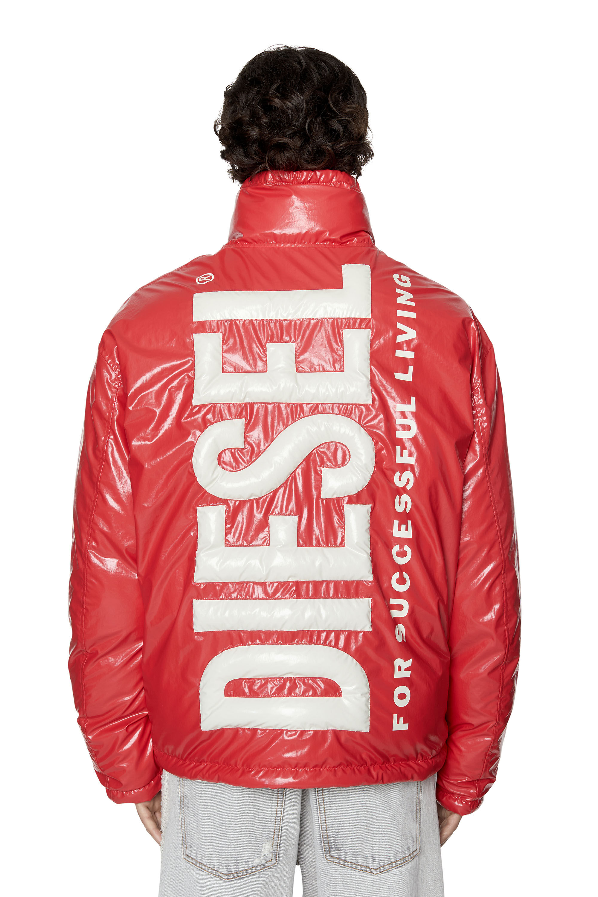 W-JUPITER Unisex: Oversized reversible puffer jacket | Diesel