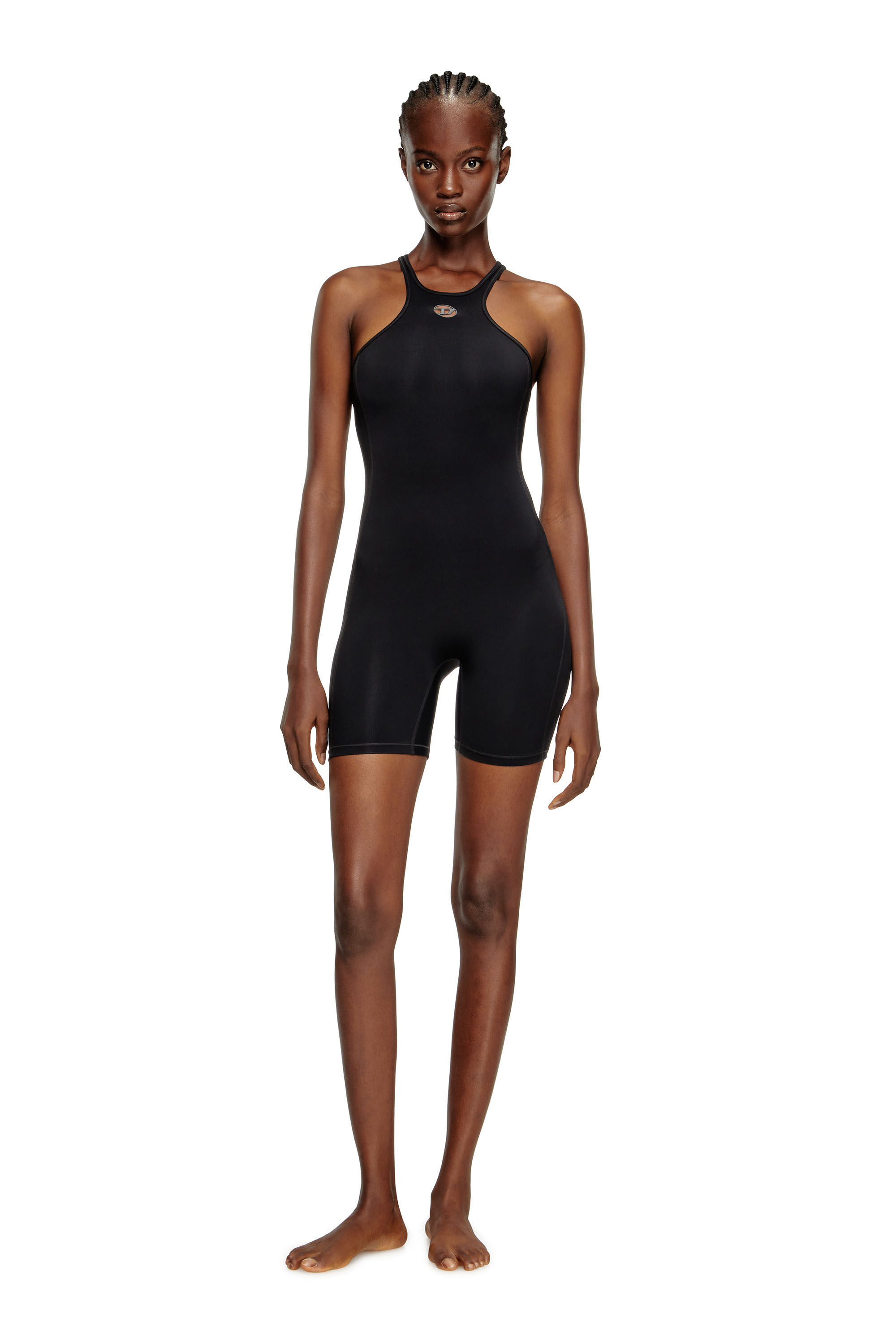 Diesel - NYDIA-UTLT, Female's Racer back playsuit in Black - 1
