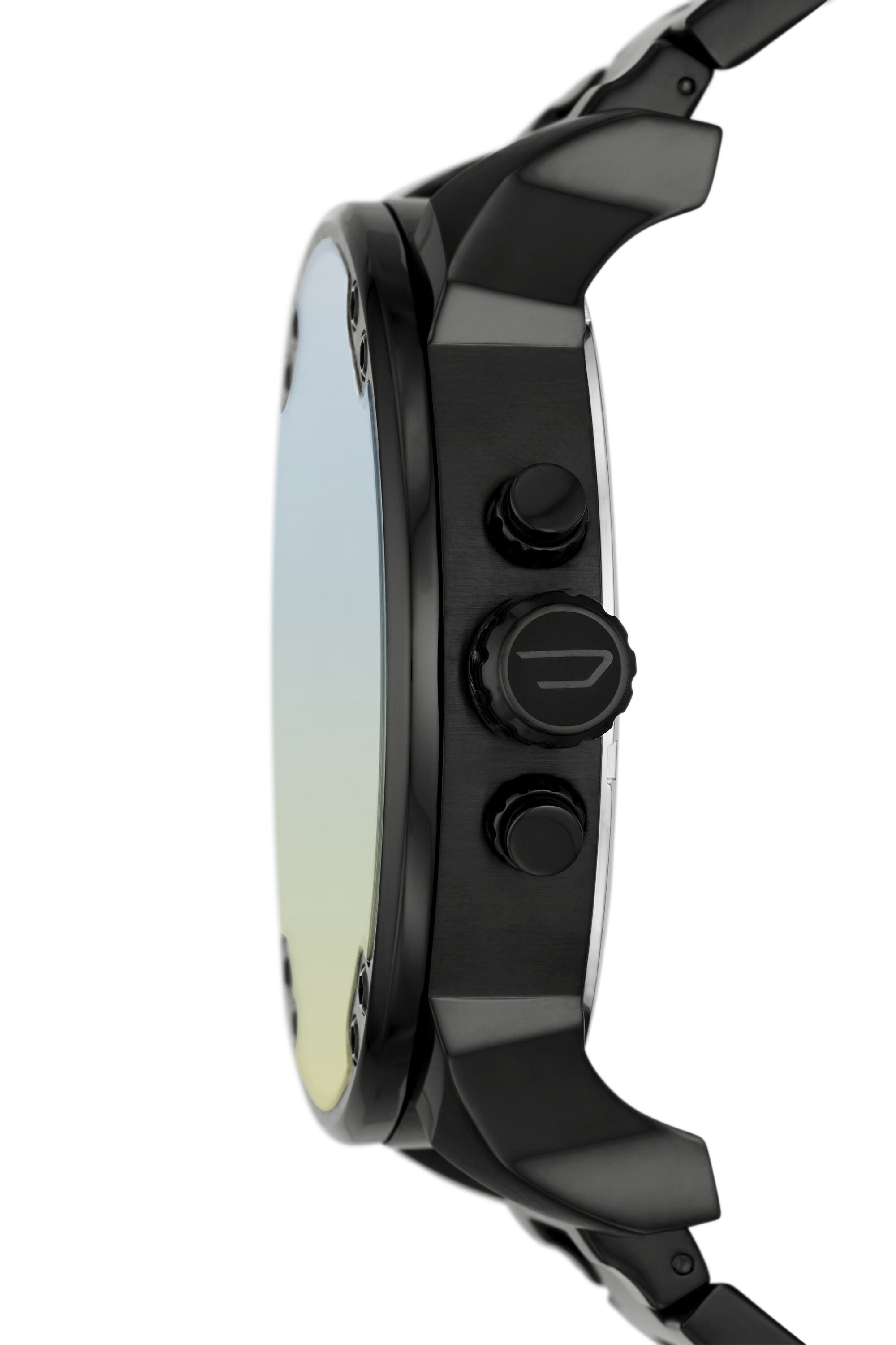 Diesel - DZ7460, Male's Mr. Daddy 2.0 Stainless Steel Watch in Black - 3