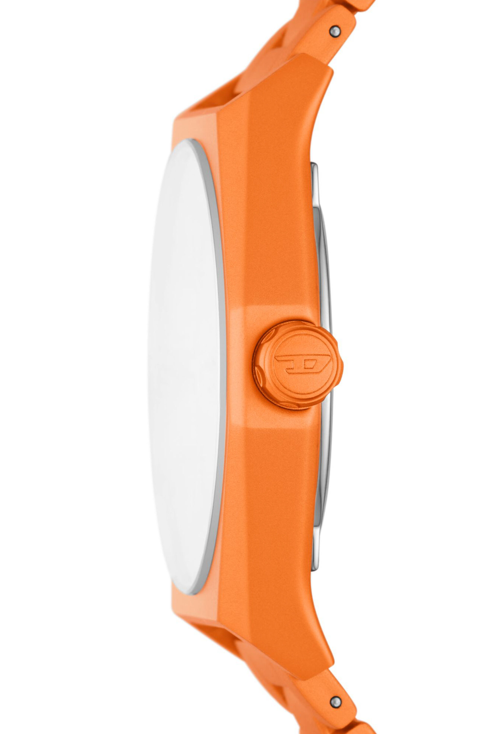 Diesel - DZ2209, Male's Scraper three-hand orange aluminum watch in Orange - 3