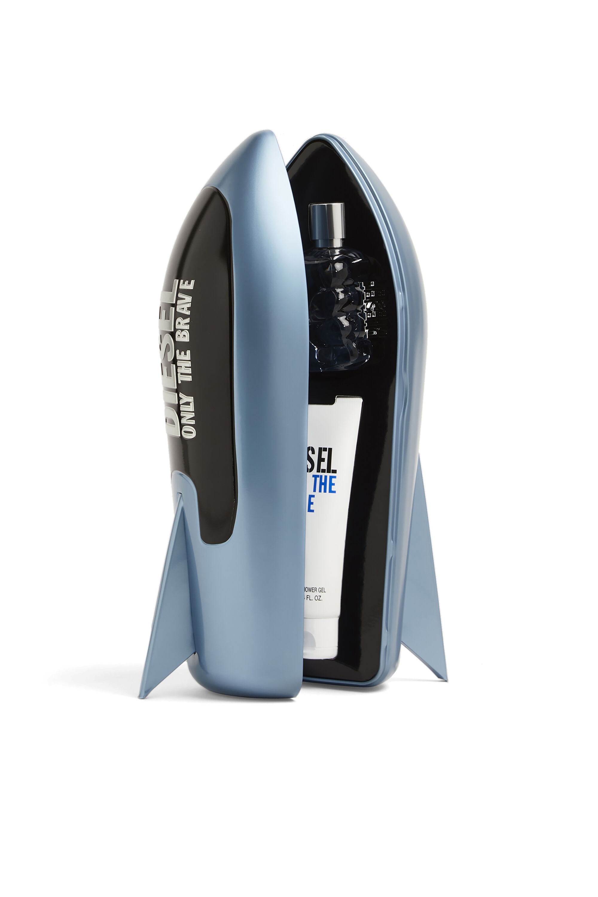 Diesel - ONLY THE BRAVE 75ML PREMIUM GIFT SET, Male's ONLY THE BRAVE Gift set in Blue - 3
