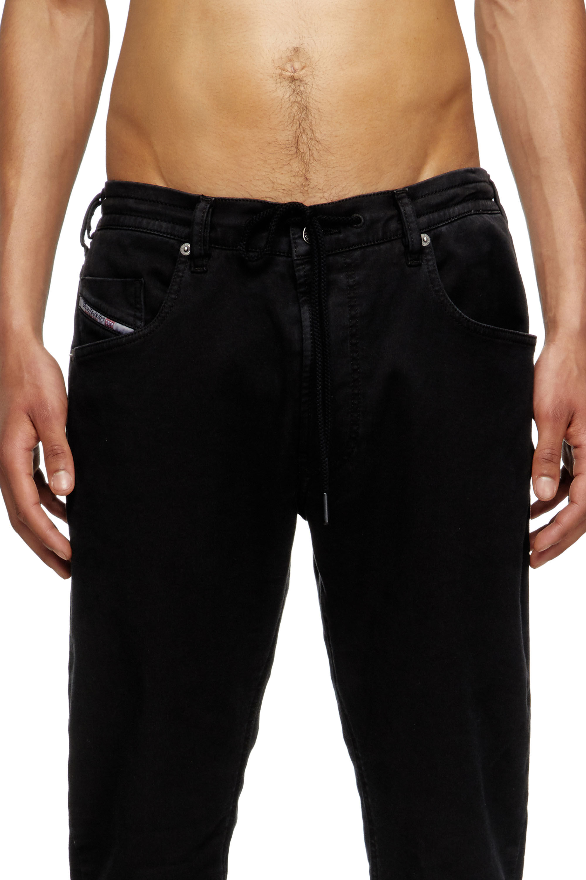 Diesel - Male's Regular 2030 D-Krooley Joggjeans® 068NH, Black/Dark Grey - 5