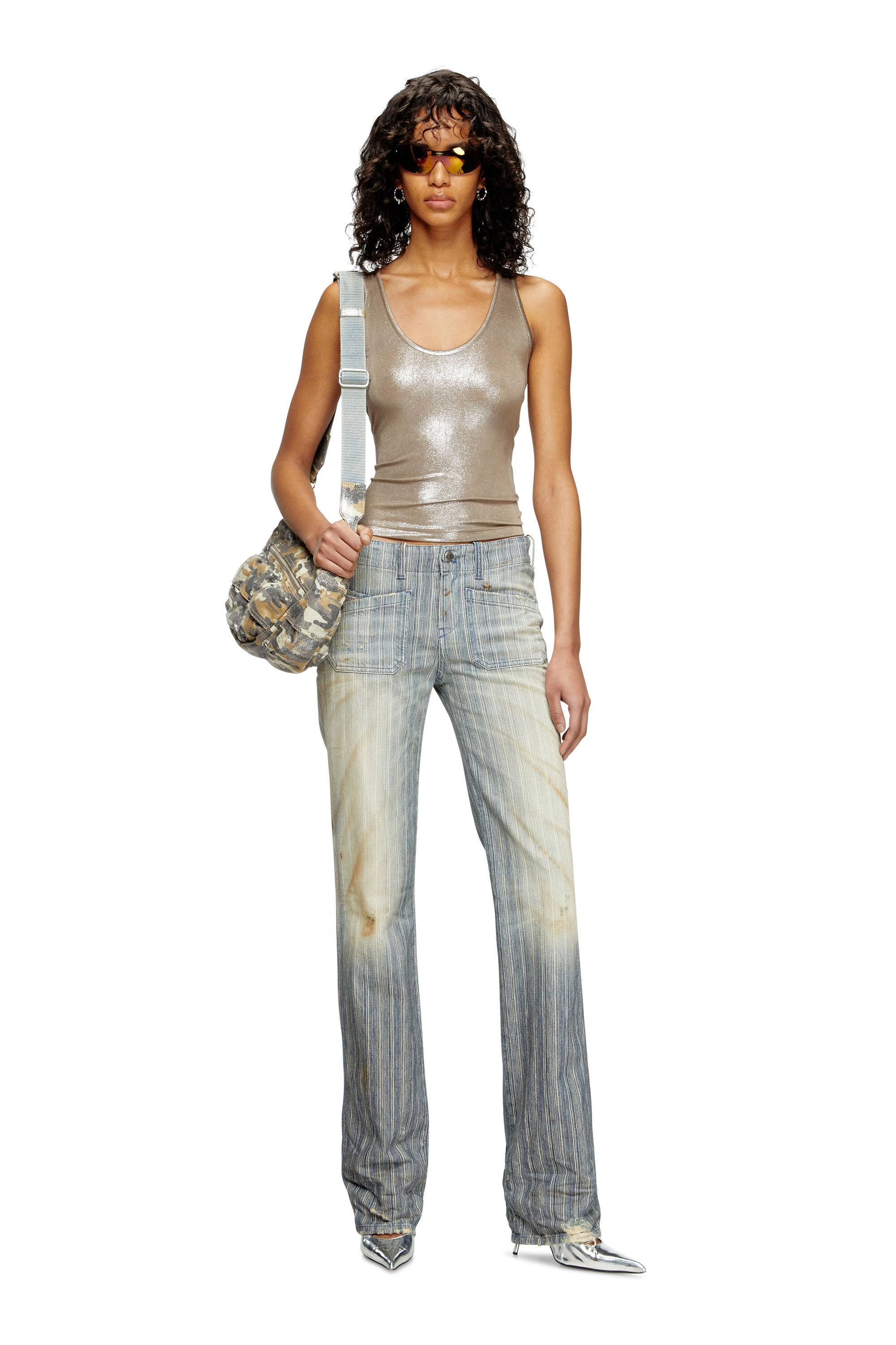 Diesel - Female's Bootcut Jeans D-Keate 09L55, Medium Blue - 1