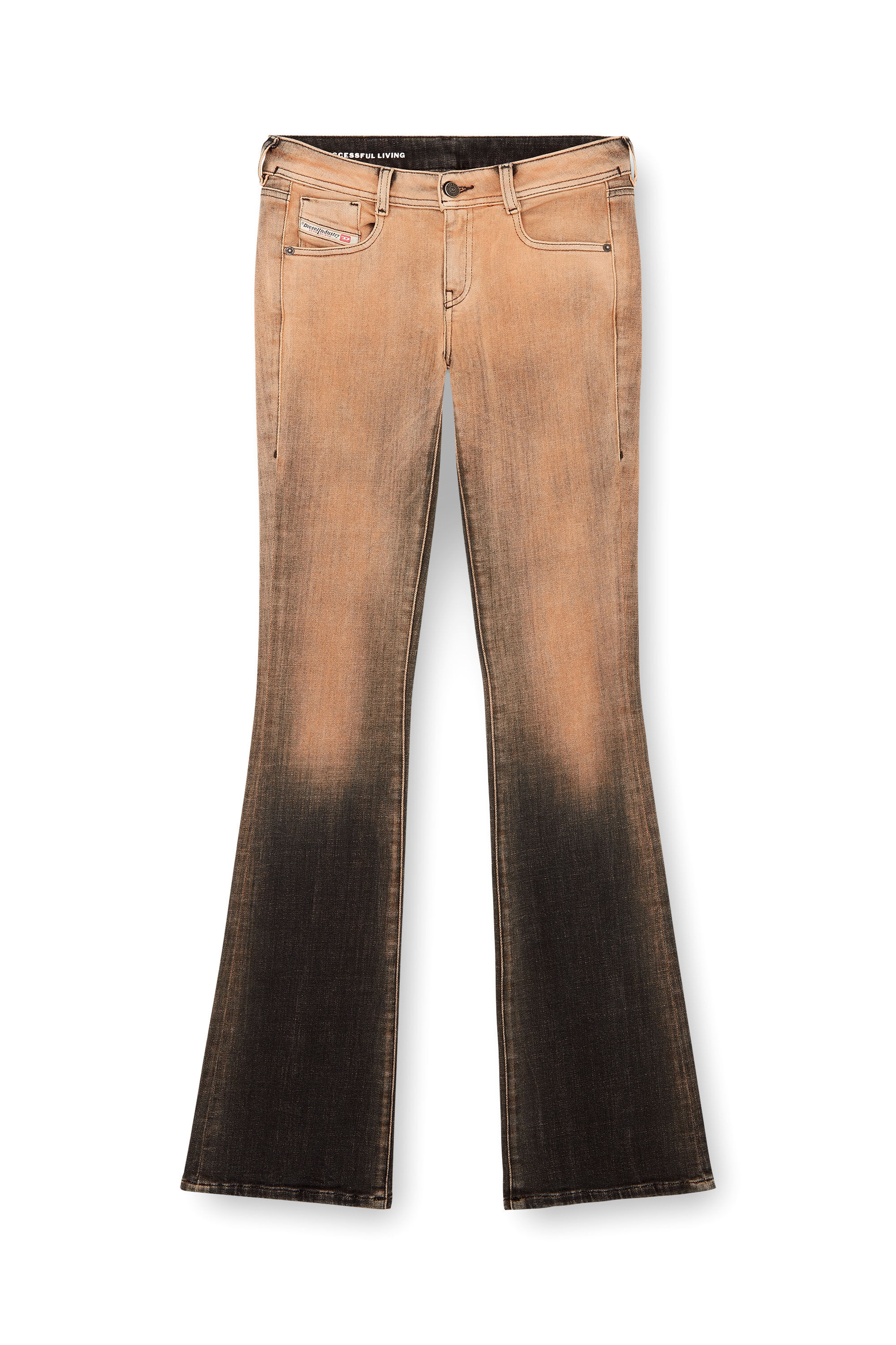 Women's Bootcut Jeans | Black/Pink | Diesel 1969 D-Ebbey Women's Bootcut Jeans | Black/Pink | Diesel 1969 D-Ebbey