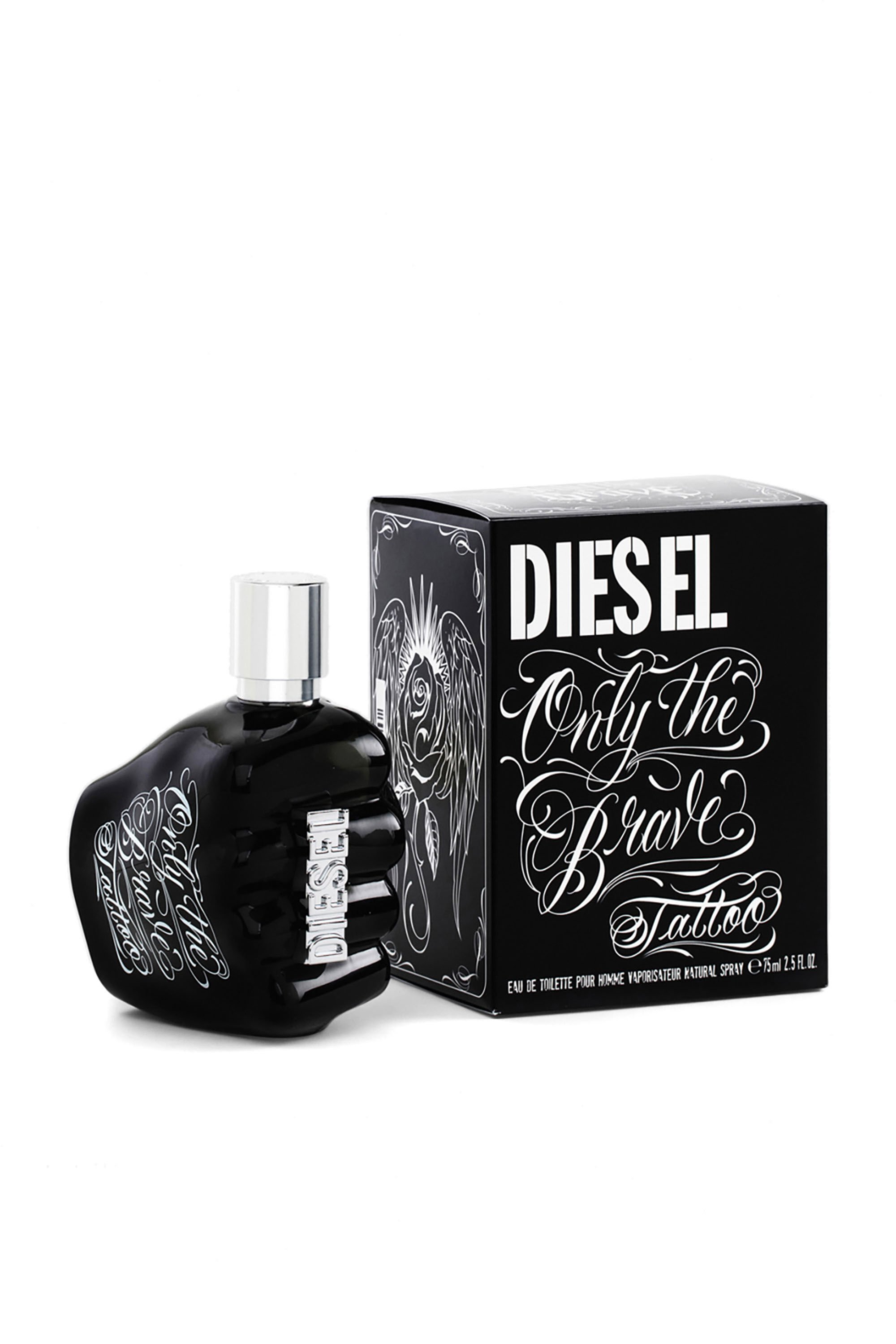 Diesel - ONLY THE BRAVE TATTOO 75ML, Only The Brave Tattoo 75ml, Eau de Toilette Homme in Noir - 3
