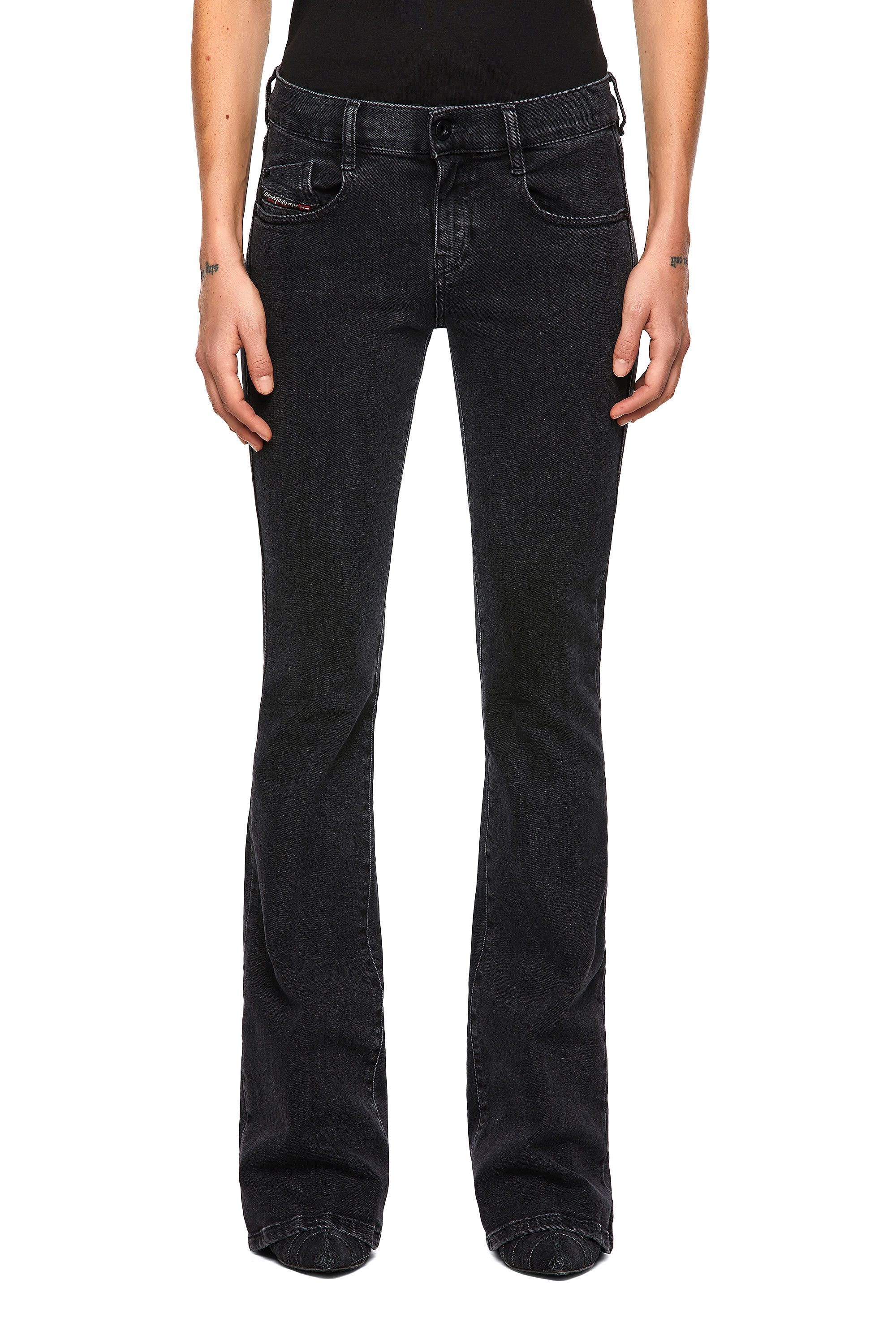 jean bootcut femme noir