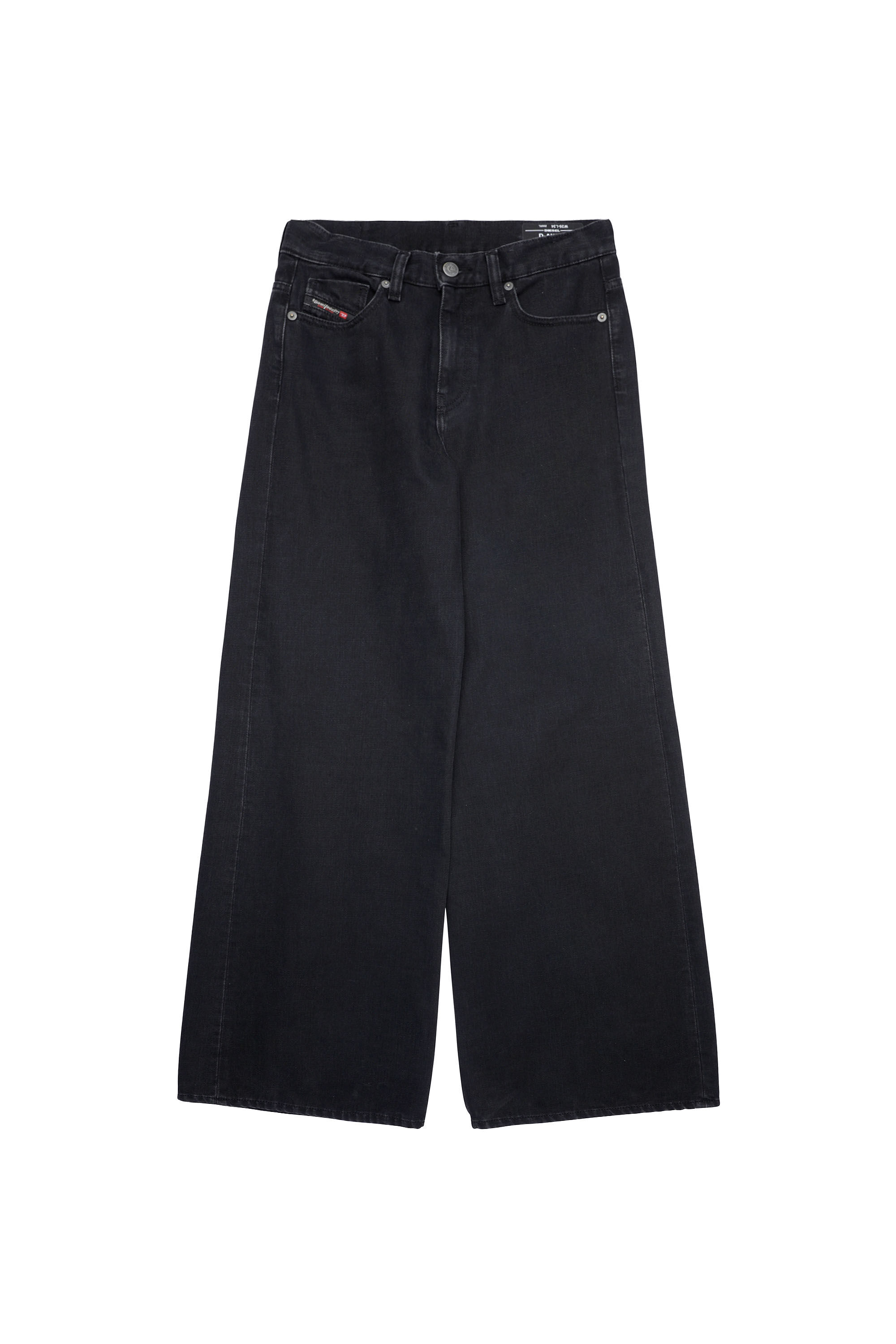 Diesel - D-Akemi Z09RL Bootcut and Flare Jeans, Black/Dark Grey - Image 2