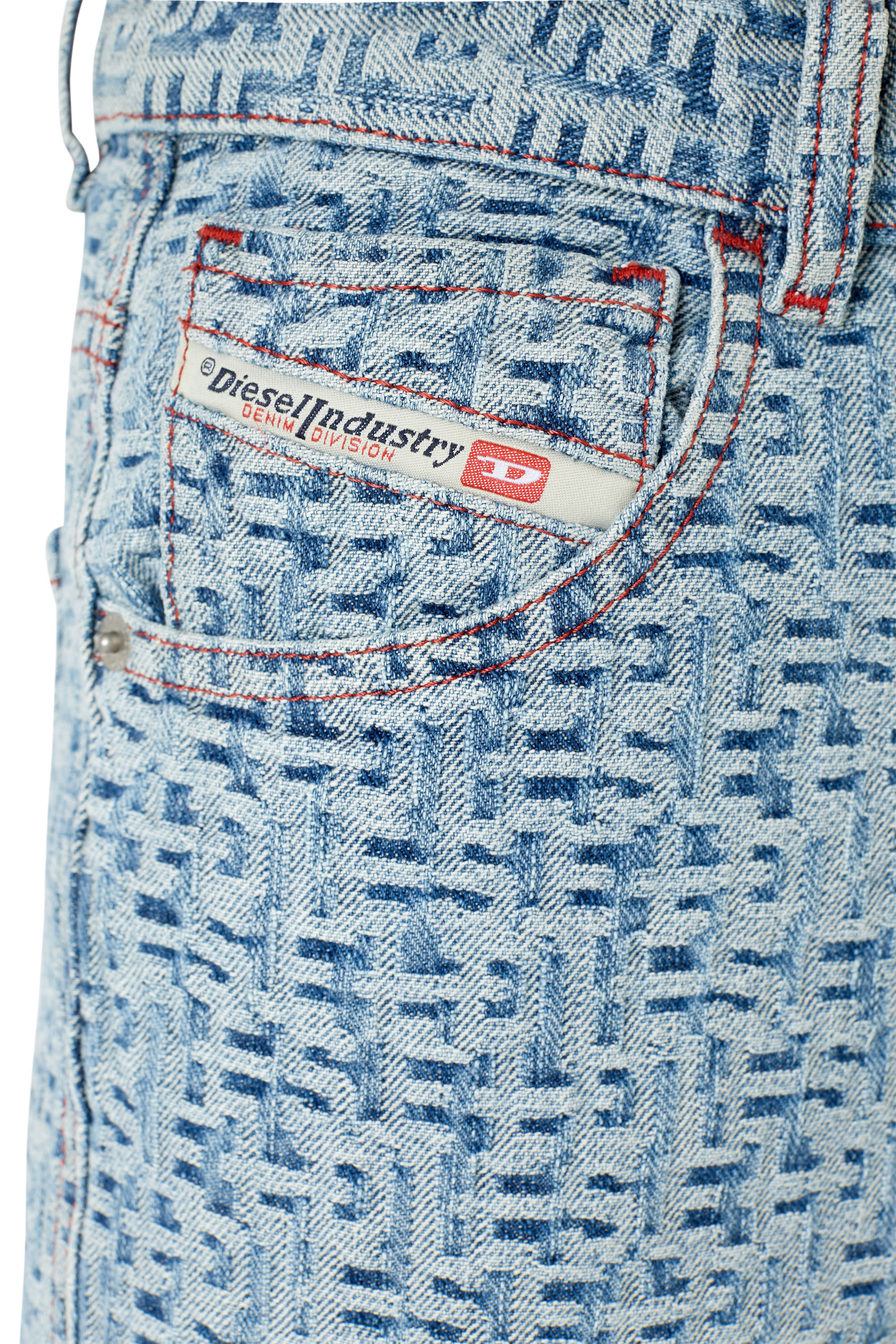 Diesel - 1994 09E37 Straight Jeans, Bleu Clair - Image 4
