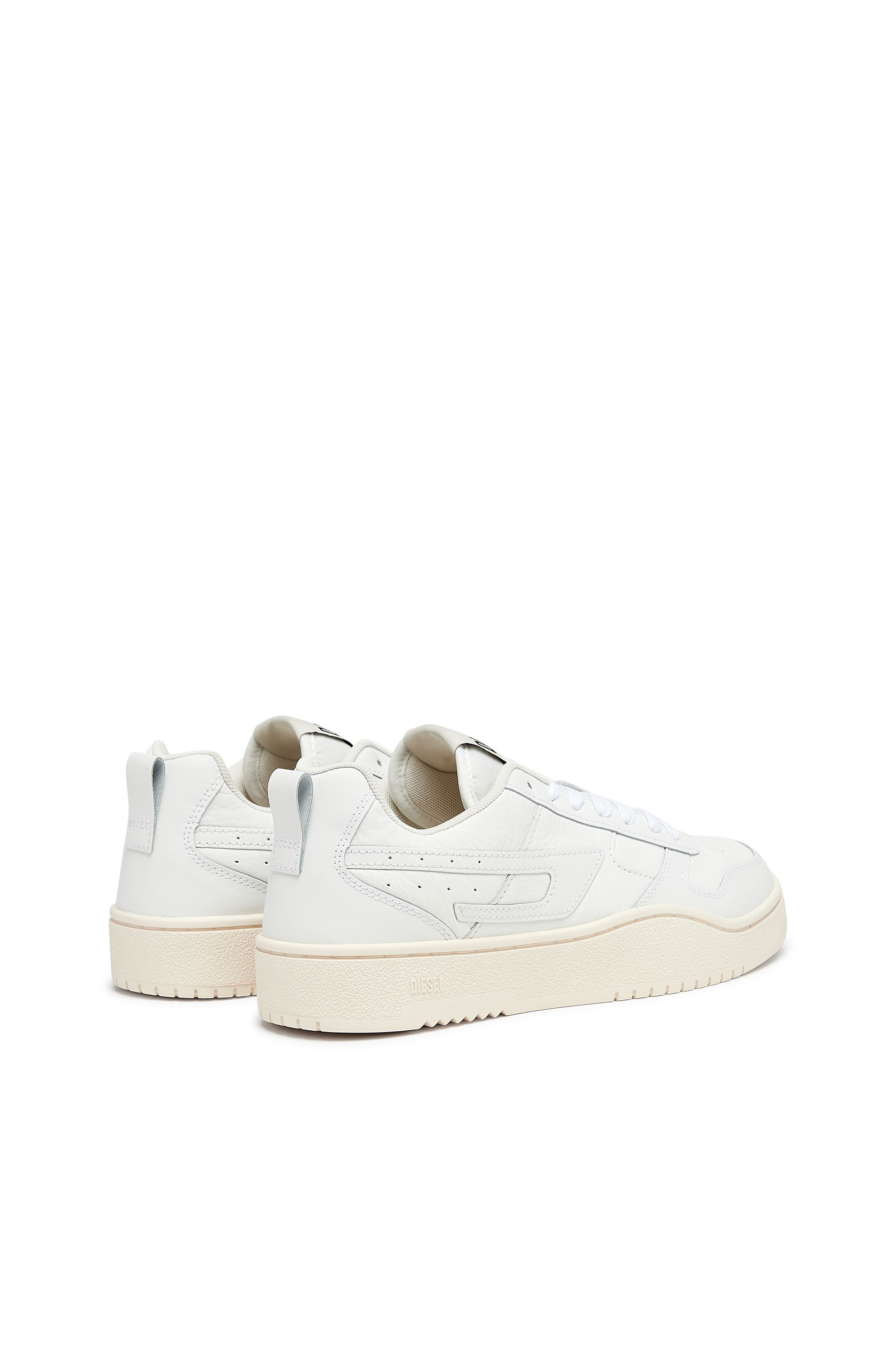 Diesel - S-UKIYO V2 LOW, Male's S-Ukiyo V2 Low - Low-top sneakers with D branding in White - 3