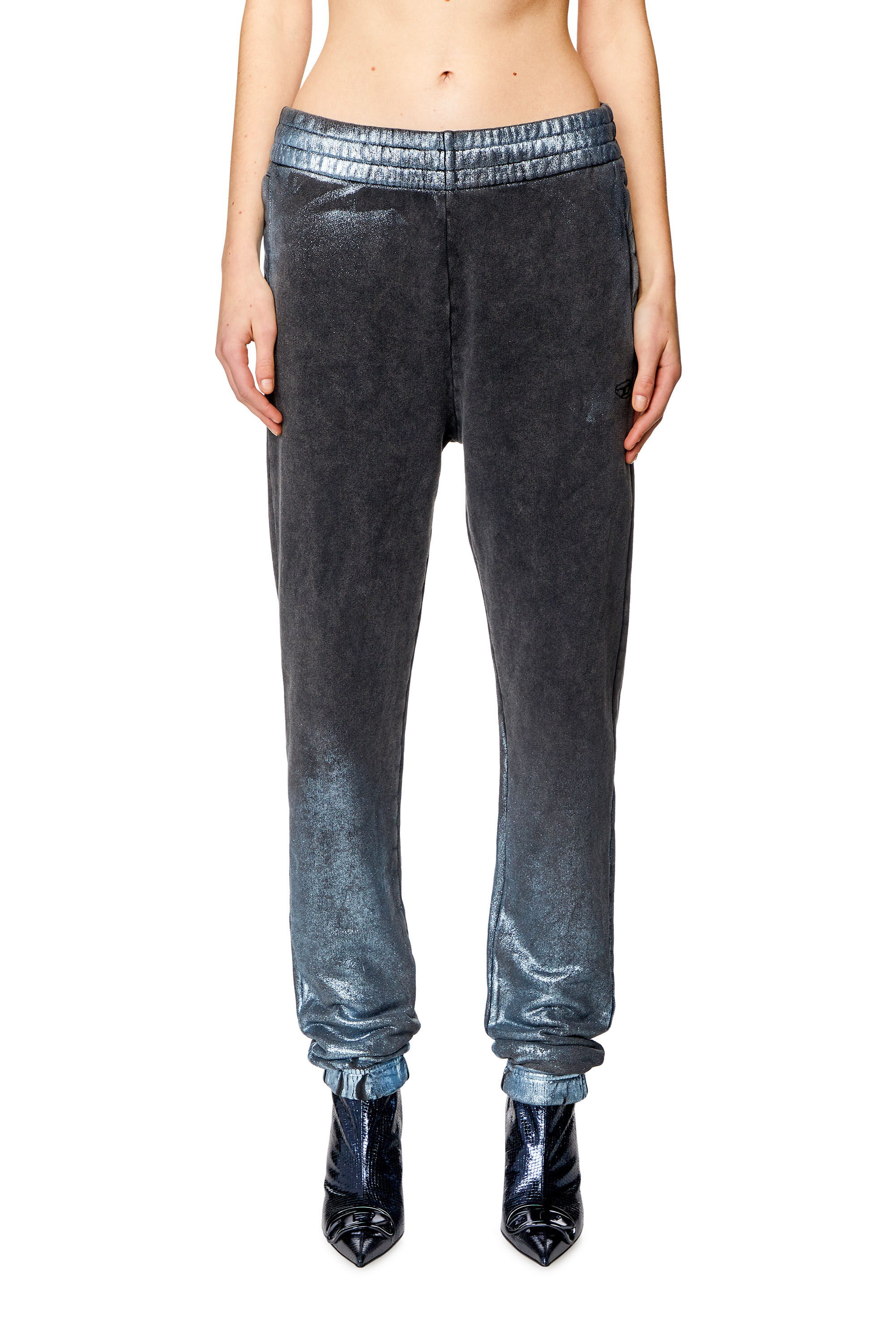 Women s Faded metallic sweatpants Diesel