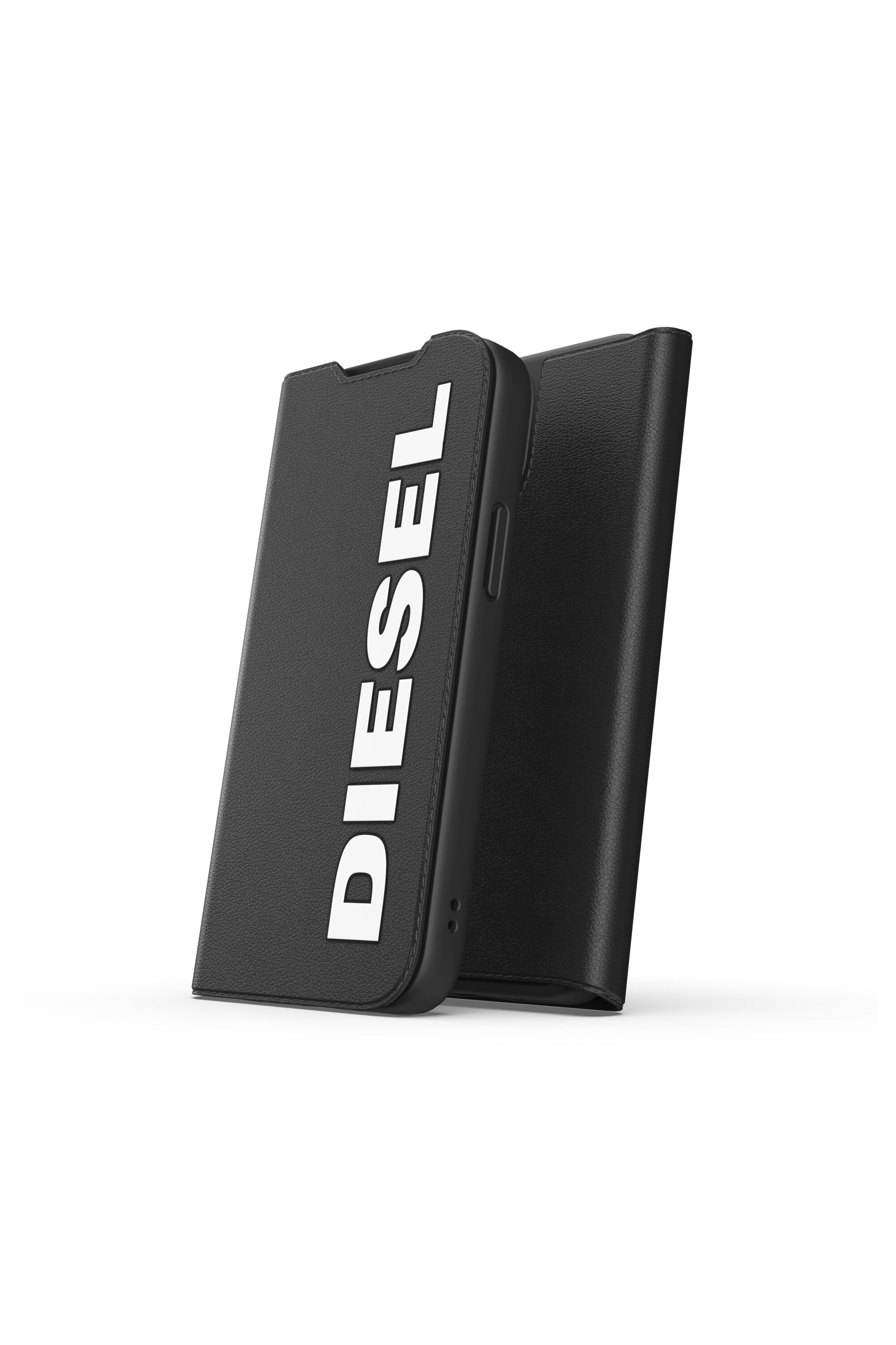 Diesel - 47158 BOOKLET CASE, Étui folio pur iPhone 13/13 Pro Mixte in Noir - 3