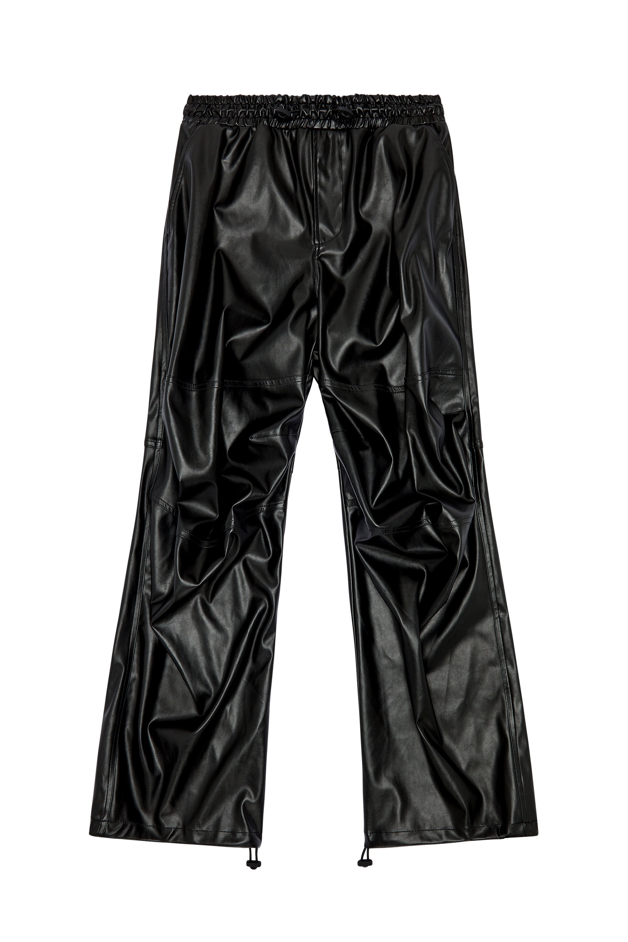 ファッション姫 通販 Women's Oversized Diesel | Black | fabric coated in pants cargo パンツ