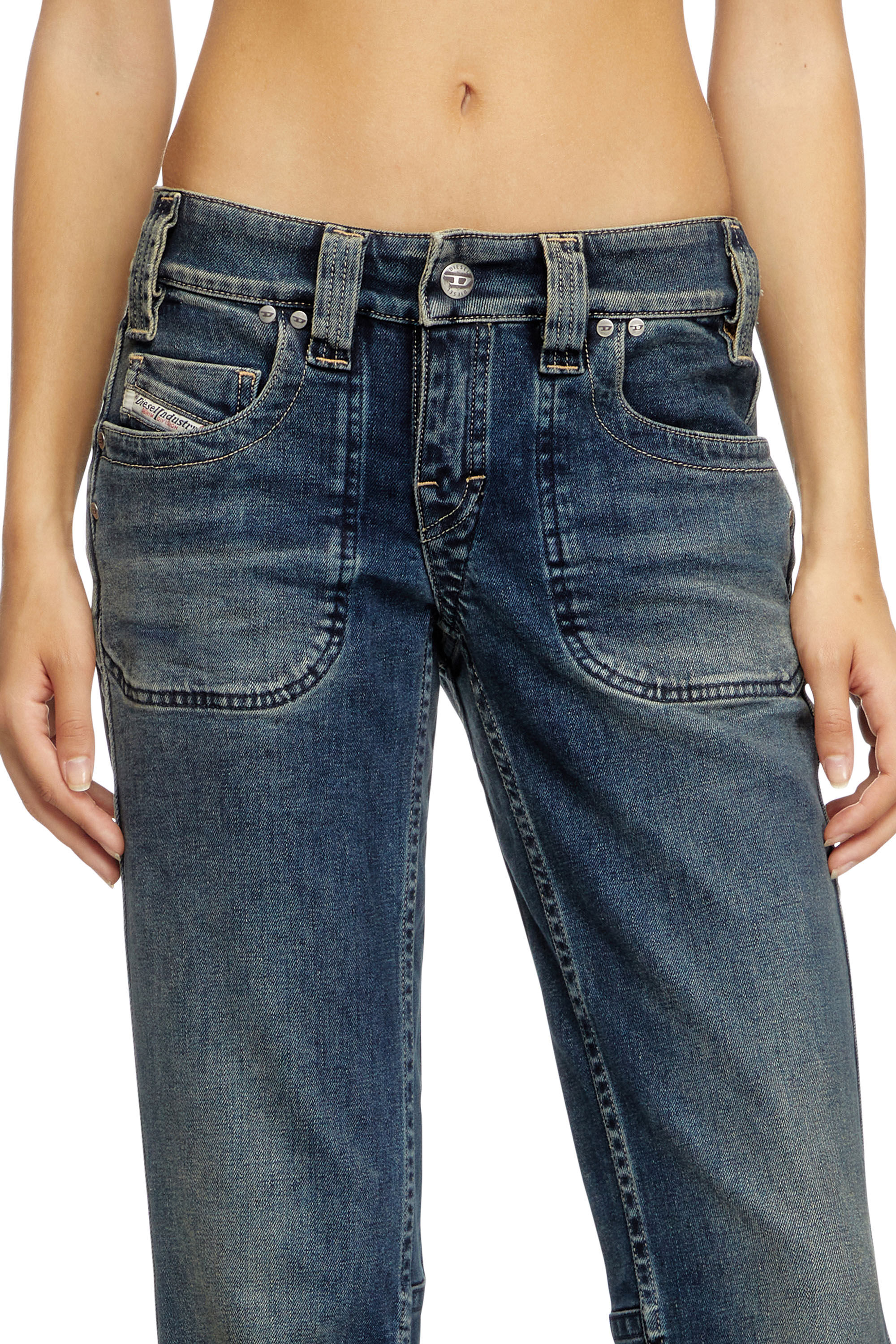 Diesel - Female's Bootcut Jeans D-Resh 09J06, Medium Blue - 4