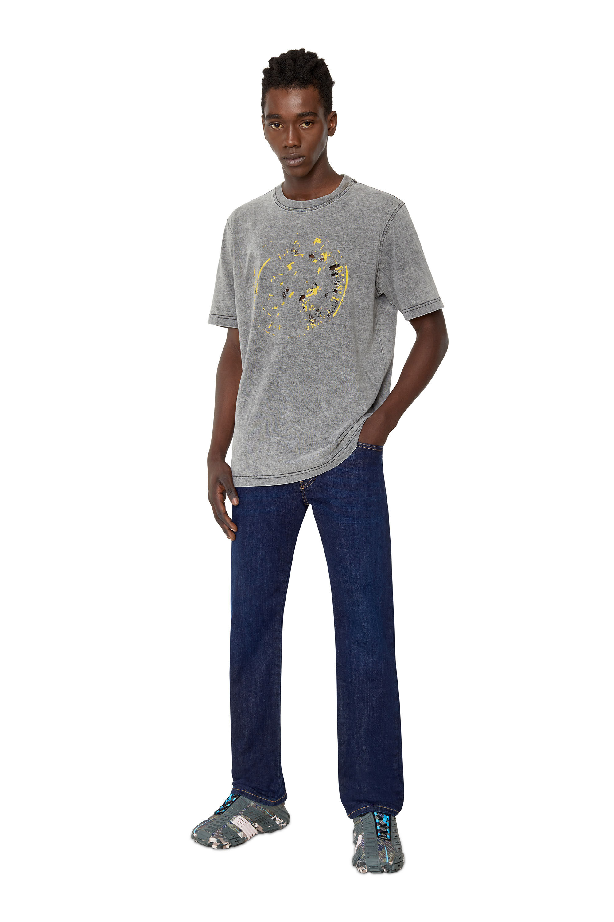 Men's Straight Jeans | Dark Blue | Diesel D-Mihtry